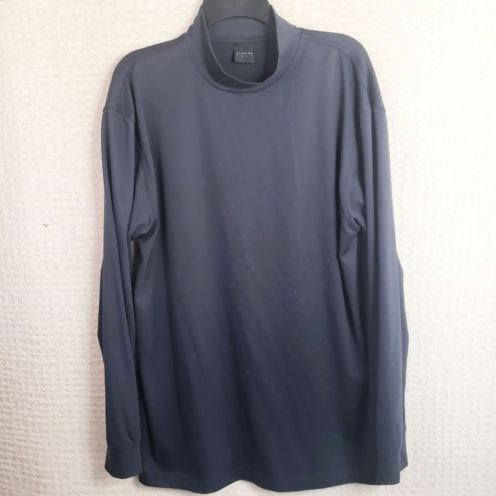 Vintage Dunning Golf Pullover Shirt Mens Size L Black Long Sleeve Mock Neck Zip Activewear Casual Regular Fit Size US L / EU 52-54 / 3 - 2 Thumbnail