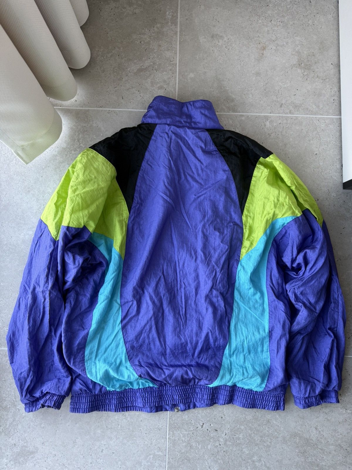 Adidas 90s Vintage Adidas Tracksuit Nylon Jacket Pants Size US M / EU 48-50 / 2 - 3 Thumbnail
