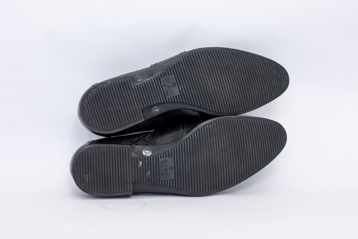 Gucci GUCCI Diamante Calfskin Mens Driver Loafers Size: US 8 Size US 9 / EU 42 - 9 Thumbnail