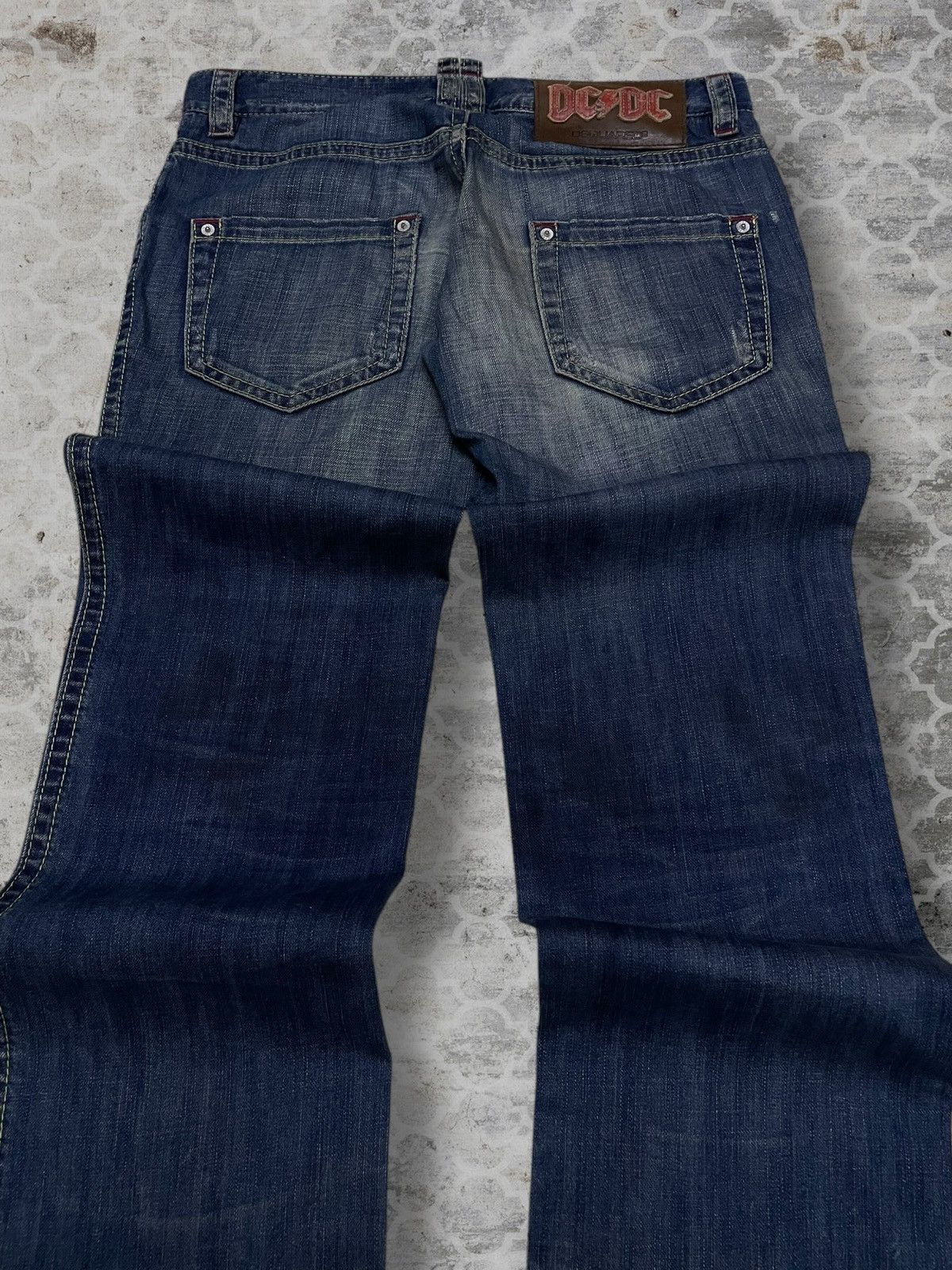 Dsquared2 Authentic Designer Dsquared Fucker Acdc Distressed Denim Size US 32 / EU 48 - 12 Thumbnail