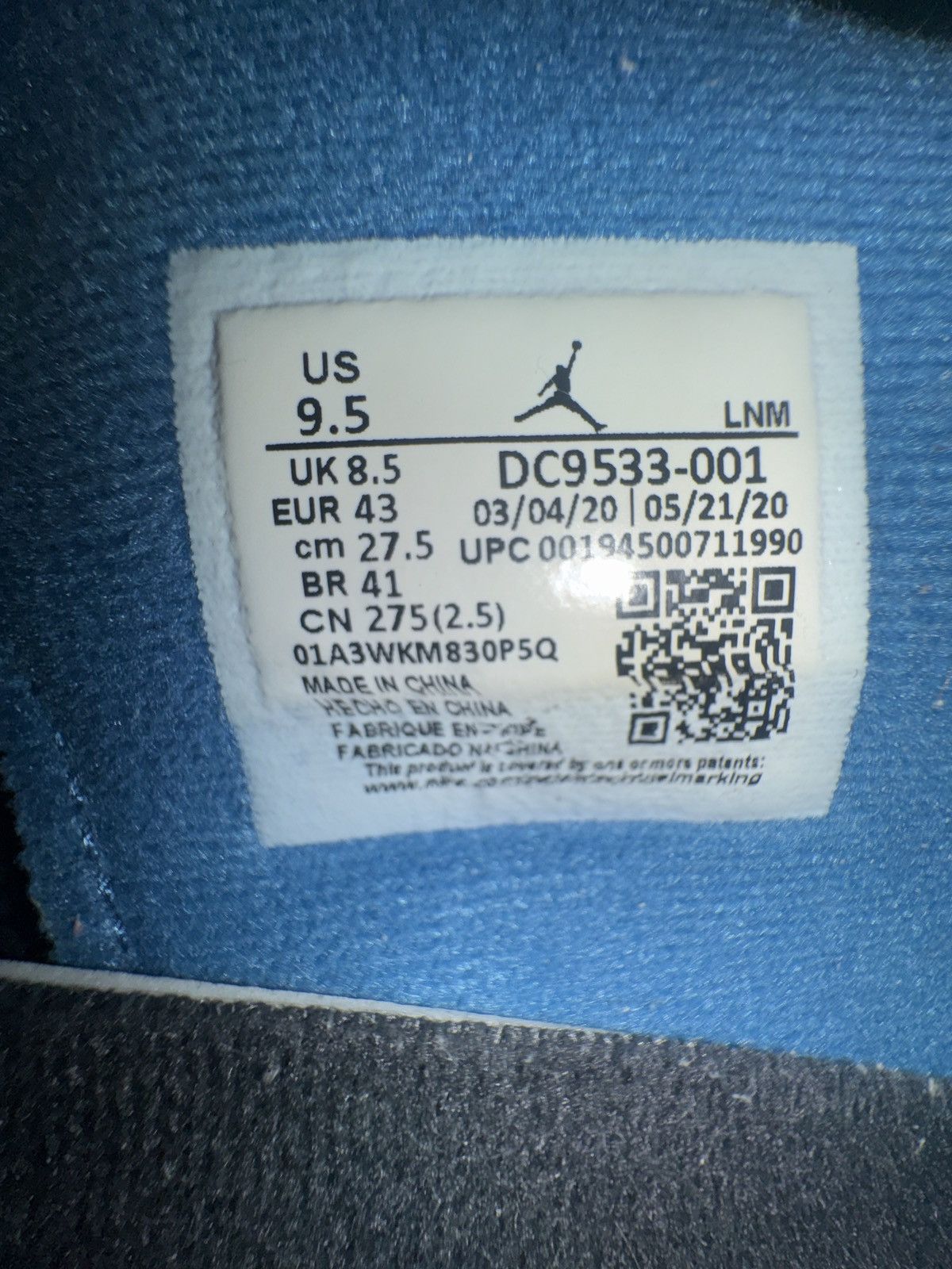 Jordan Brand × Union LA Jordan 4 Union Off Noir Size US 9.5 / EU 42-43 - 6 Thumbnail