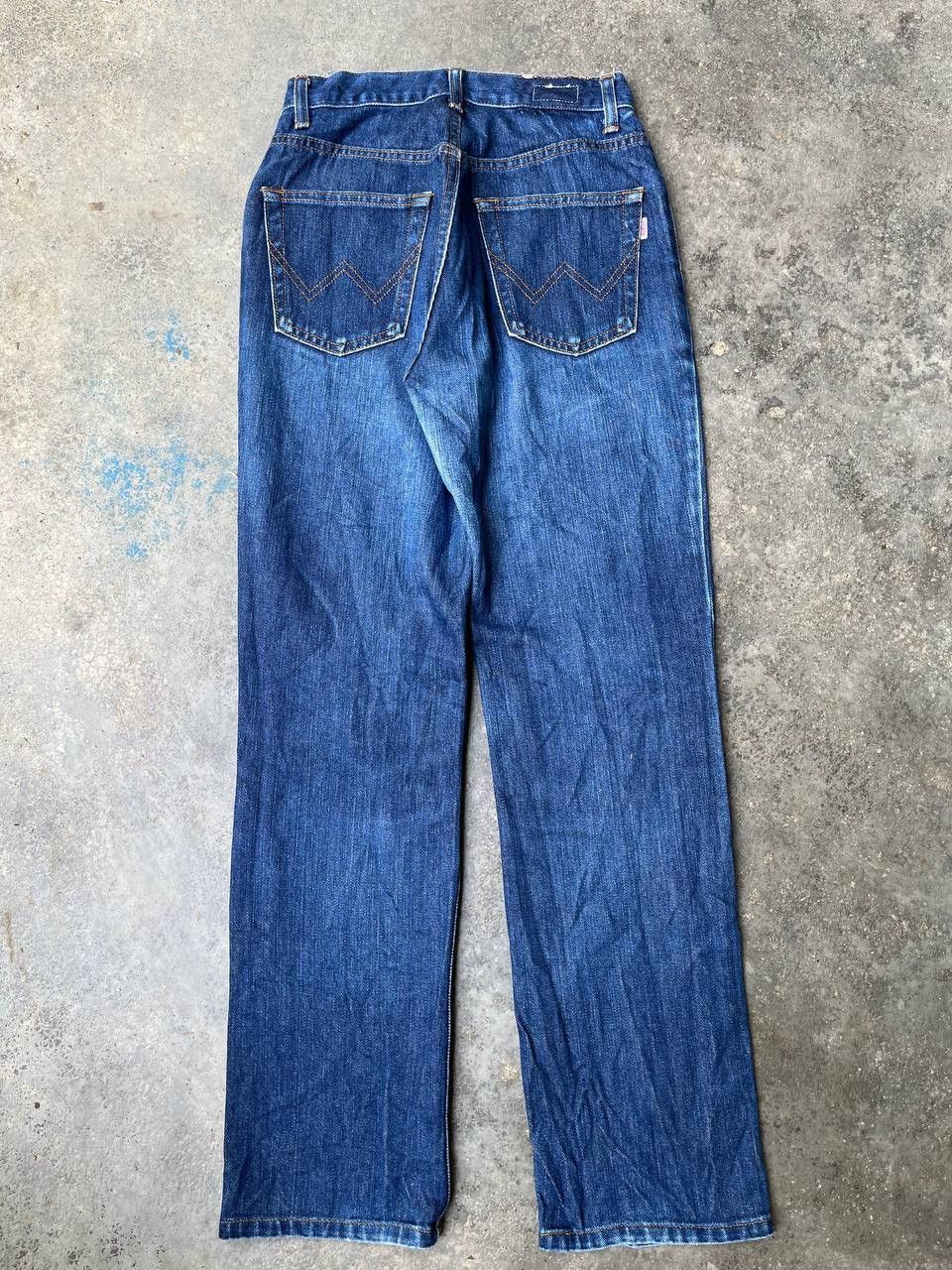 Edwin EDWIN High Waisted Straight Leg Jeans Vintage Blue Denim Size 26" / US 2 / IT 38 - 4 Thumbnail