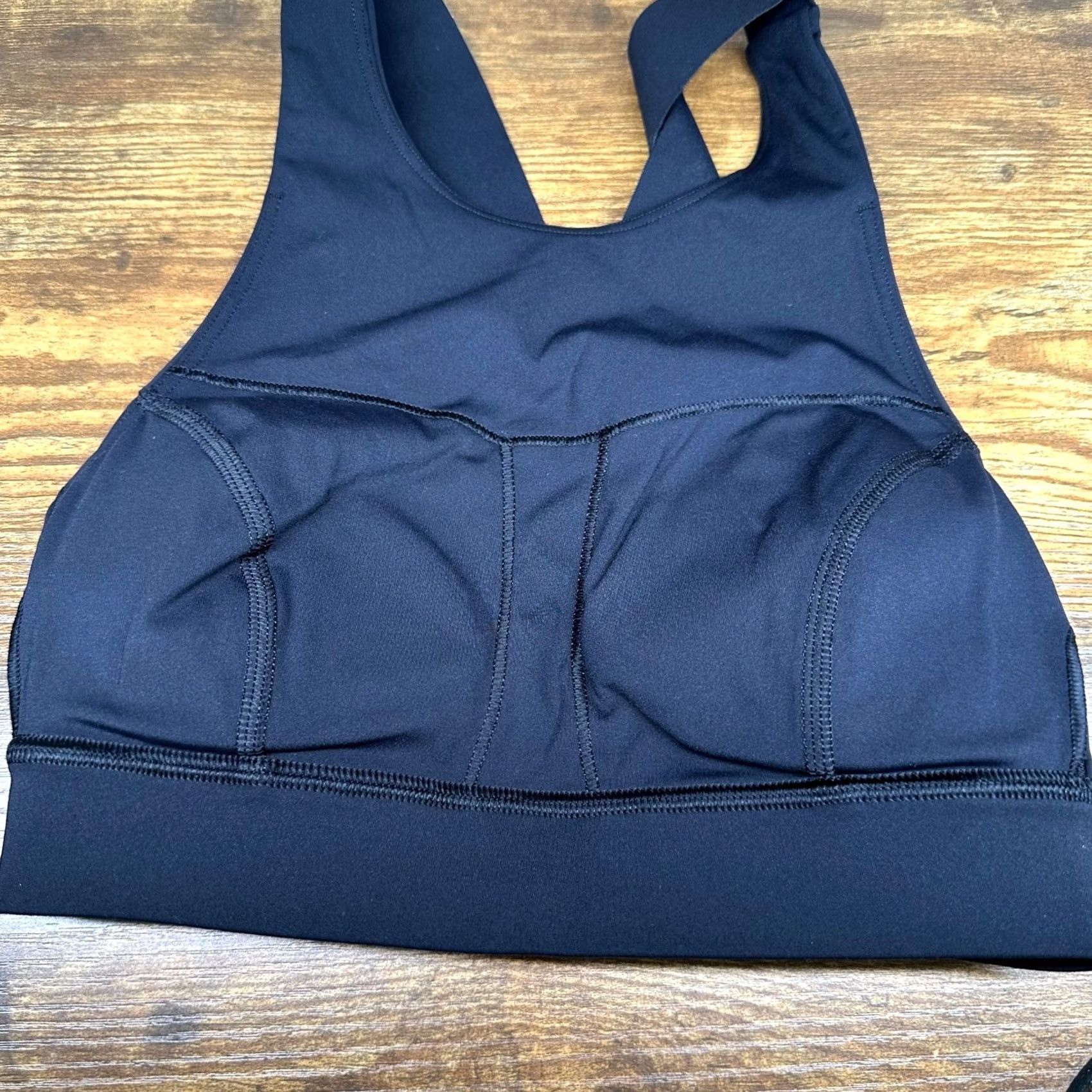 Lululemon Lululemon SoulCycle High Neck Sports Bra Black Skull Crossbones XS Women's Racerback Moisture Wicking Nike? Size ONE SIZE - 7 Thumbnail