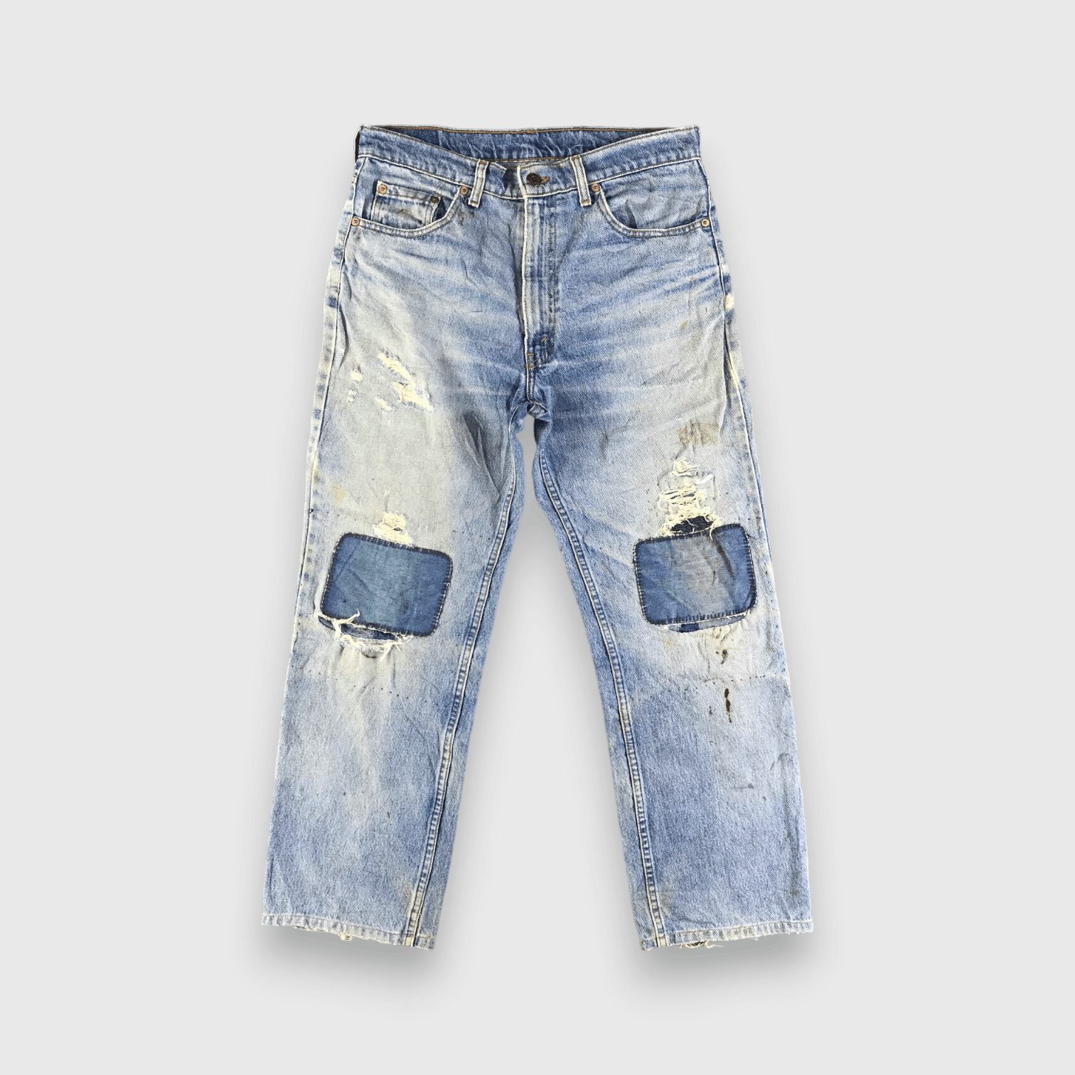 90s Vintage Blue Wash Levis 515 Jeans-J3634