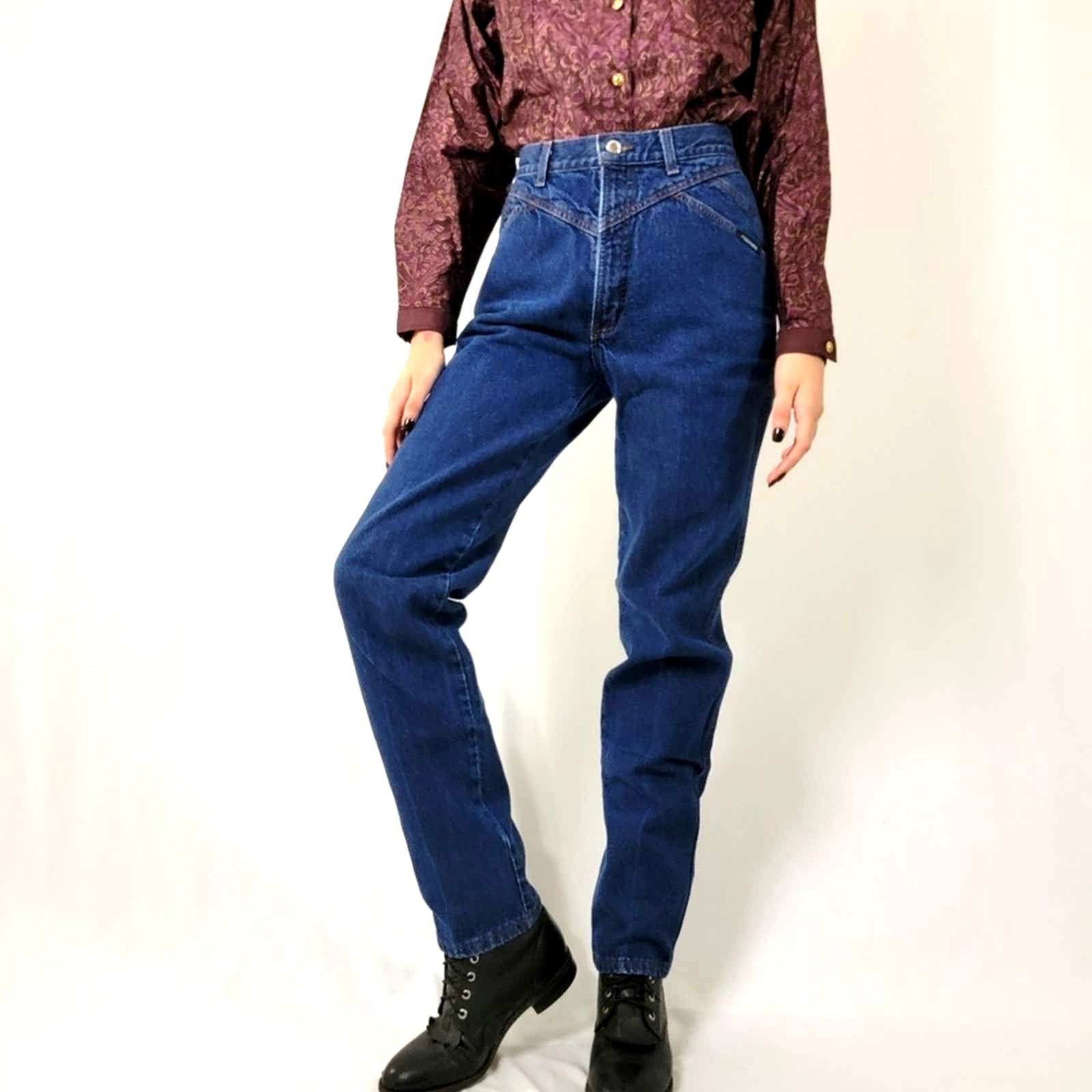 Vintage Vintage Western High Waisted Rockies Jeans Size 29" - 1 Thumbnail