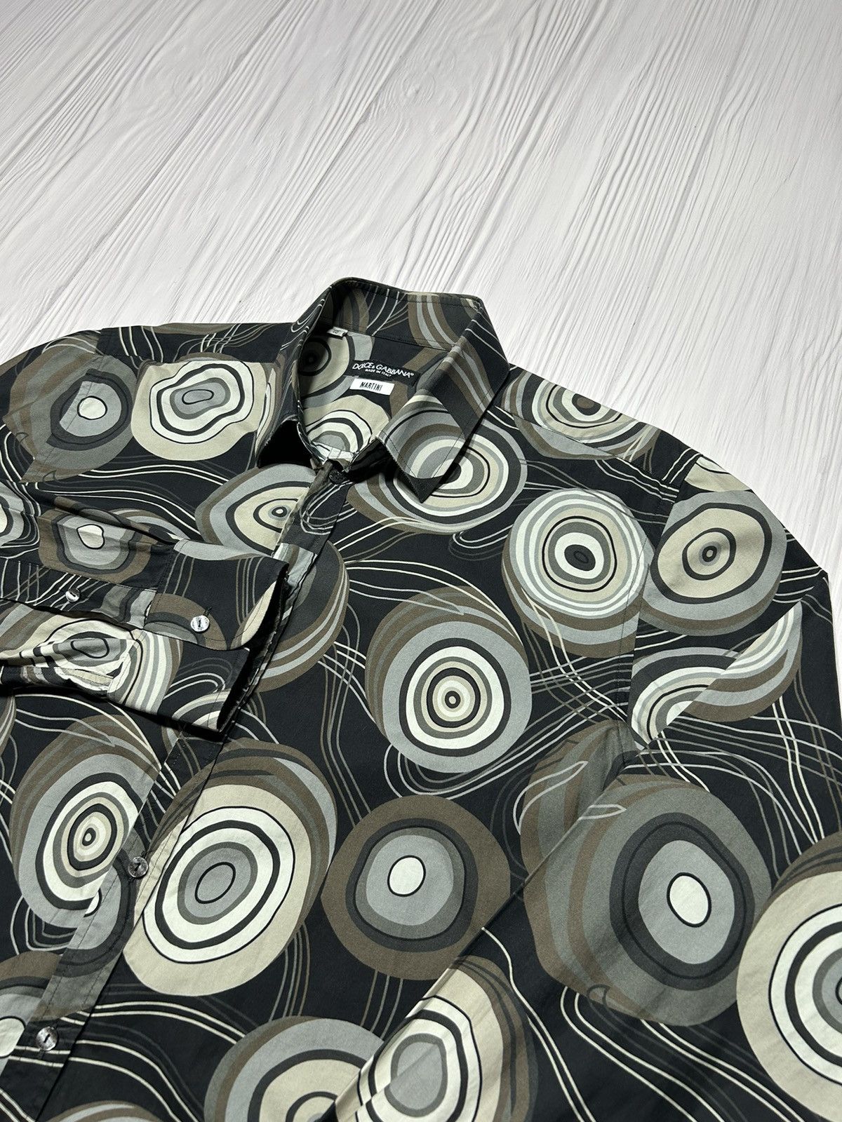 Dolce & Gabbana Rare Dolce Gabbana Martini Colored Shirt Size 15 3/4 - 40 Size US M / EU 48-50 / 2 - 6 Thumbnail
