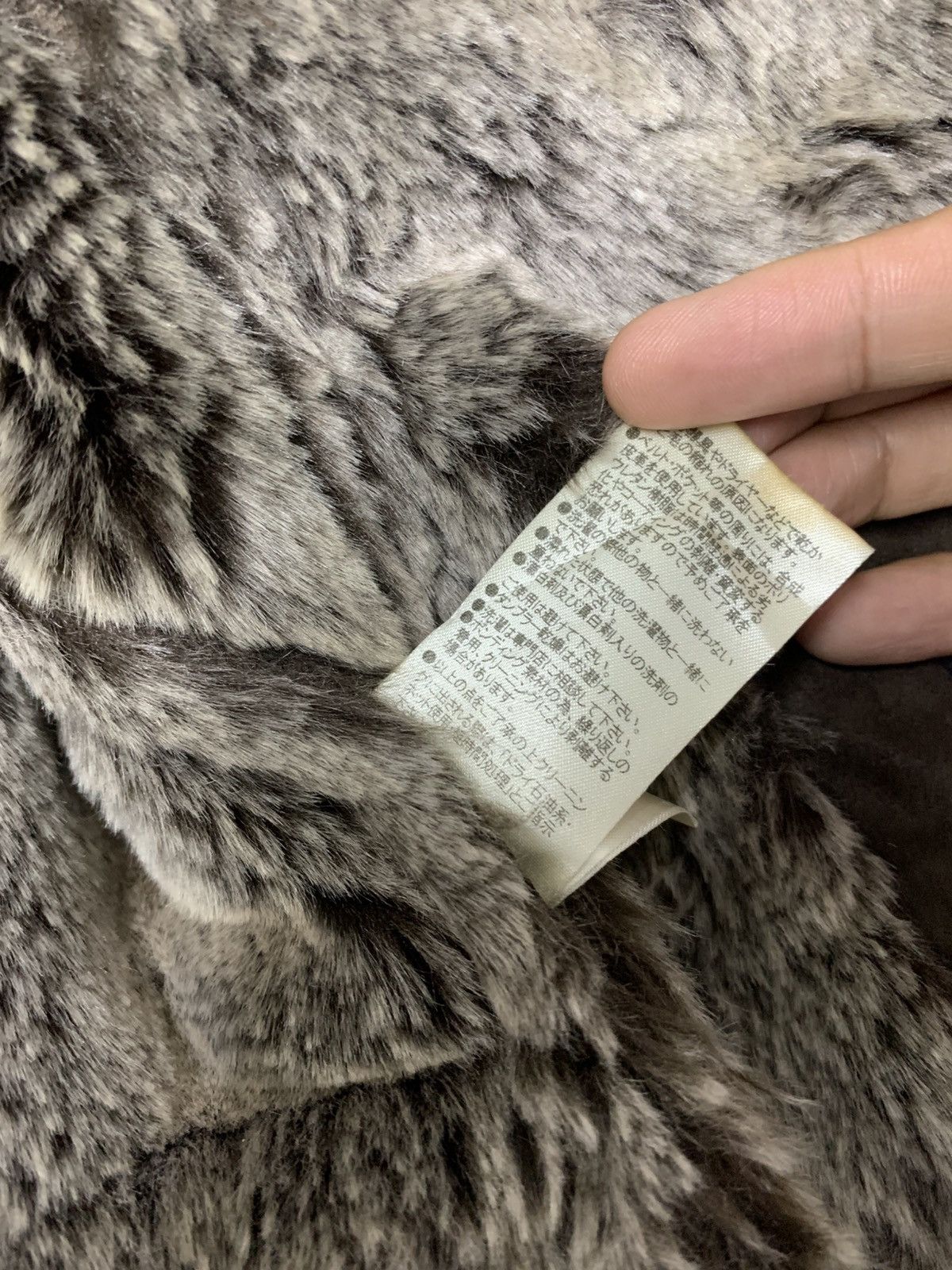 Hysteric Glamour Moleskin Japanese Brand Male & Co. Faux Fur Jacket Size US M / EU 48-50 / 2 - 7 Thumbnail