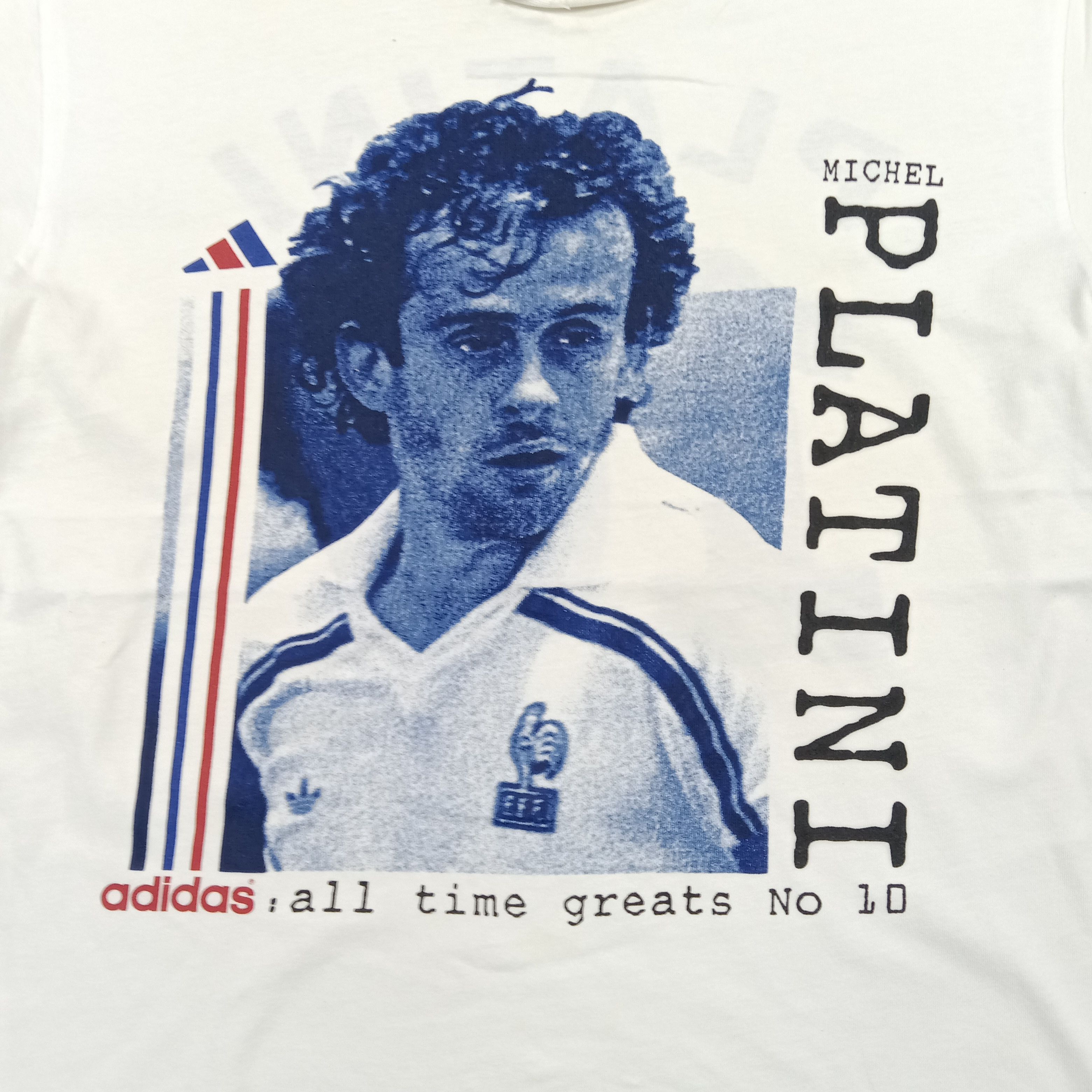 Adidas 90's Adidas Michel Platini France Soccer Tshirt C294N19 Size US M / EU 48-50 / 2 - 2 Thumbnail