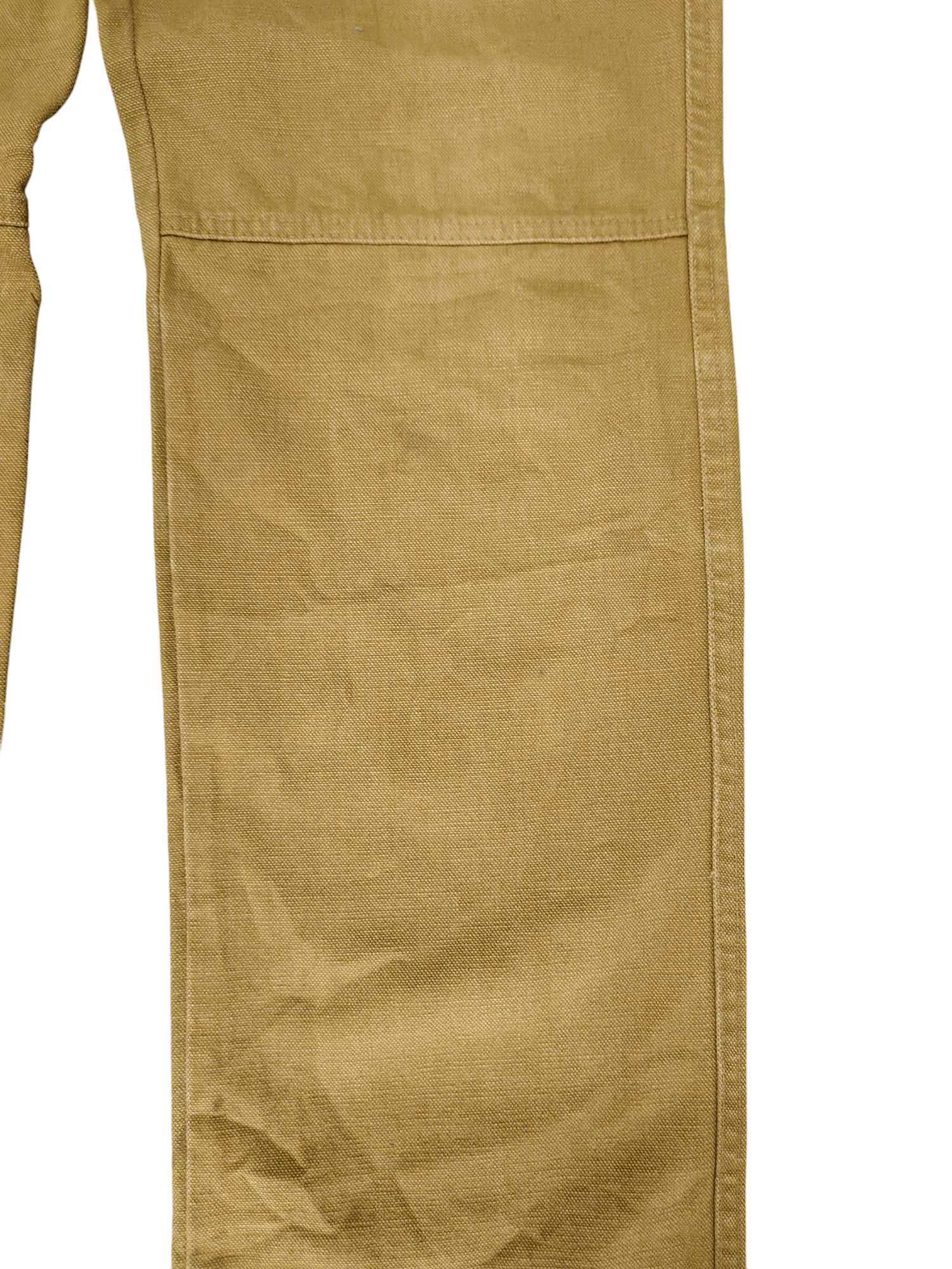 Comme des Garcons × Undercover Global Work Japan Duck Cotton Distress Faded Denim Pants Size US 30 / EU 46 - 4 Thumbnail