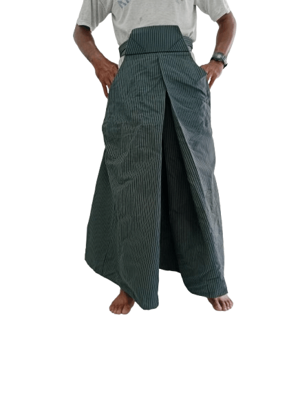 If Six Was Nine × Japanese Brand Hakama Pants Japanese Traditional Wear Nice Design Size US 36 / EU 52 - 6 Thumbnail