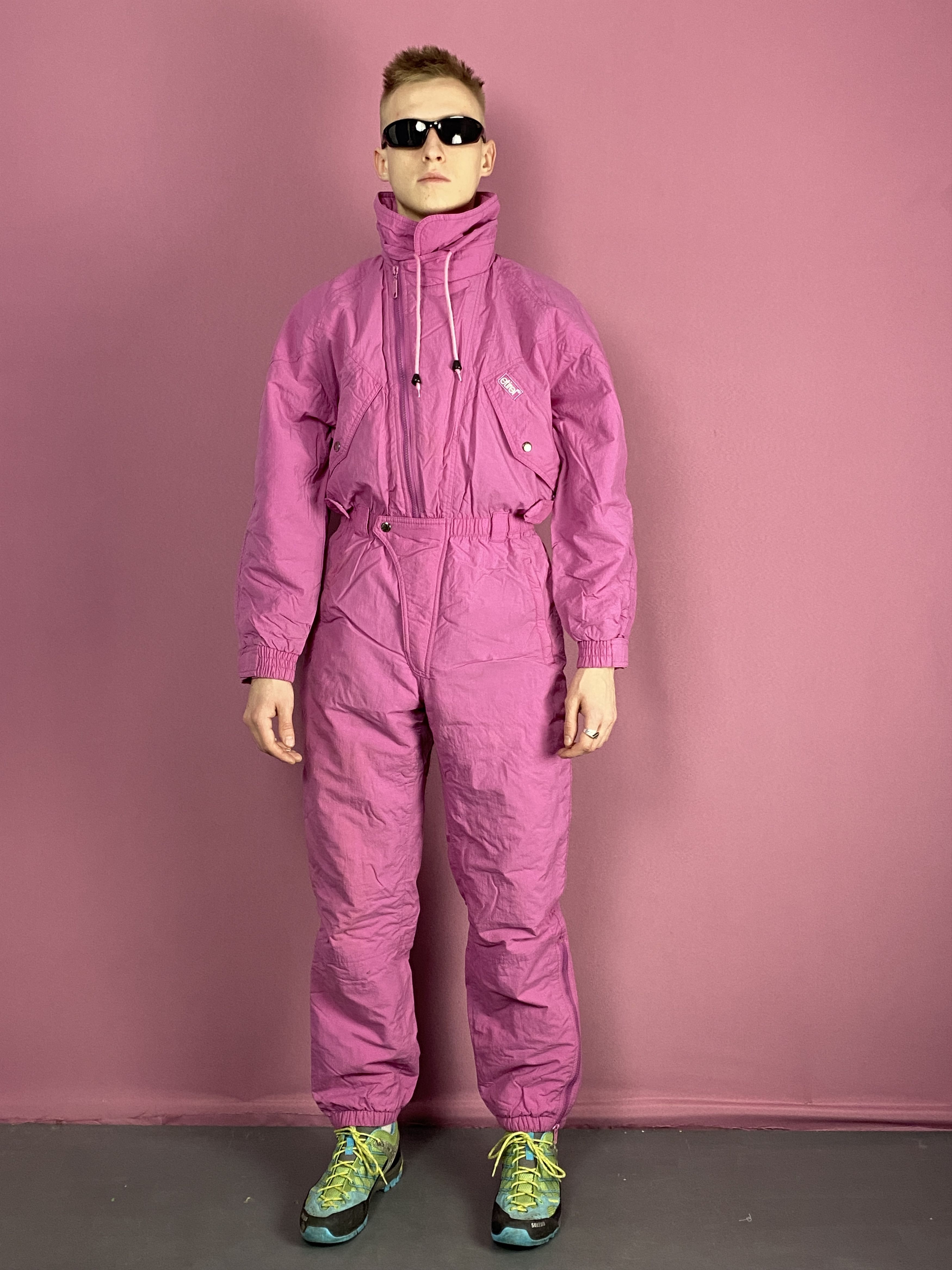 Vintage 90s Etirel Vintage Men's One Piece Ski Suit - S Size US S / EU 44-46 / 1 - 3 Thumbnail