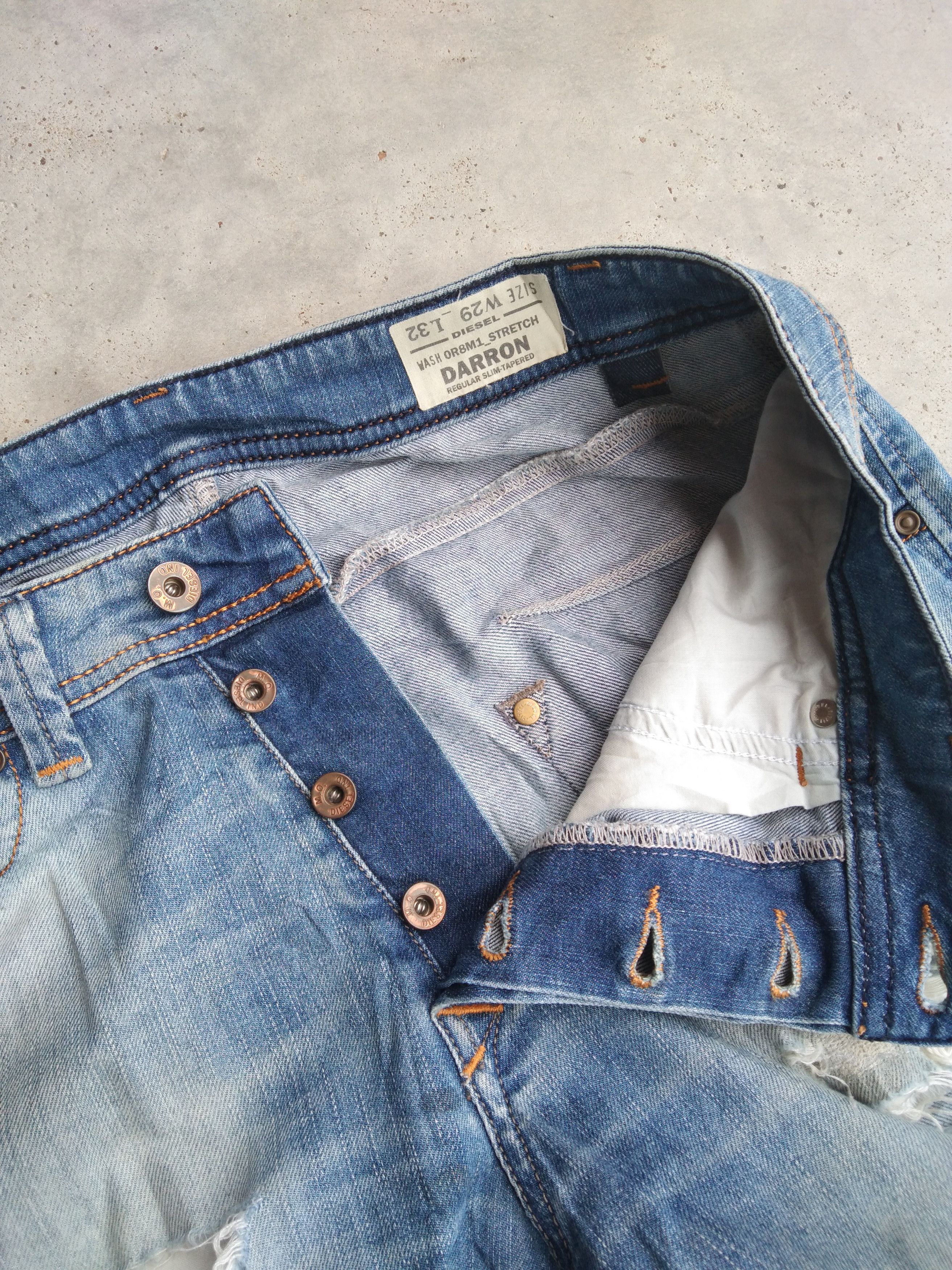 Diesel Vintage Diesel Distressed Jeans 30x33 Size US 30 / EU 46 - 11 Thumbnail
