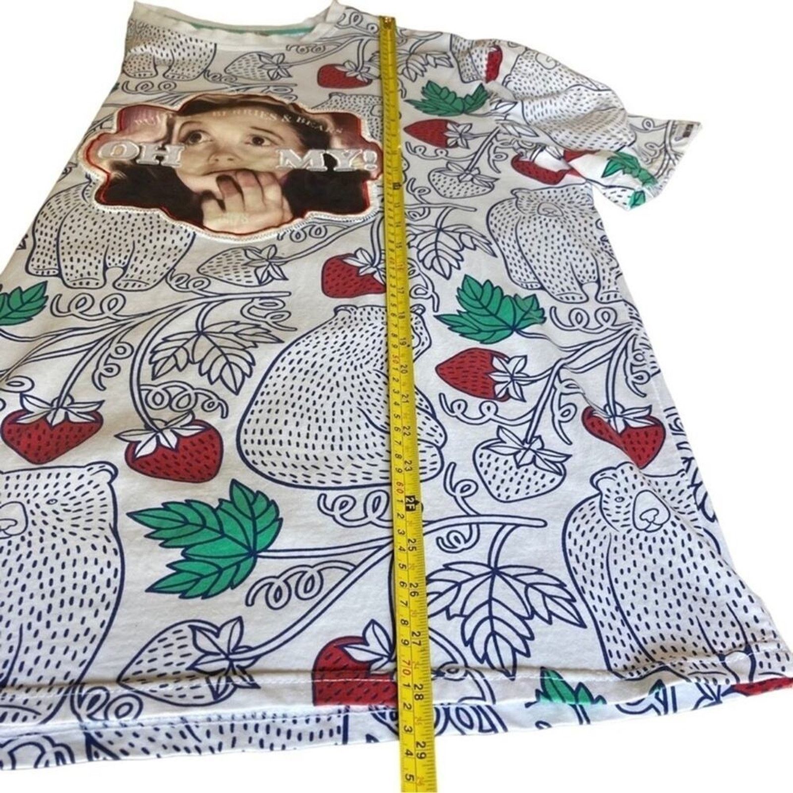 Other BKYS Strawberry Garden “Oh My” Dorothy Wizard of Oz Tee Size US XL / EU 56 / 4 - 5 Thumbnail