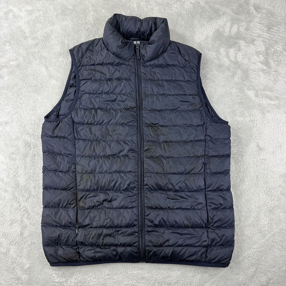 Uniqlo Uniqlo ultralight Down Vest Navy Blue Men’s Size M Size US M / EU 48-50 / 2 - 1 Thumbnail