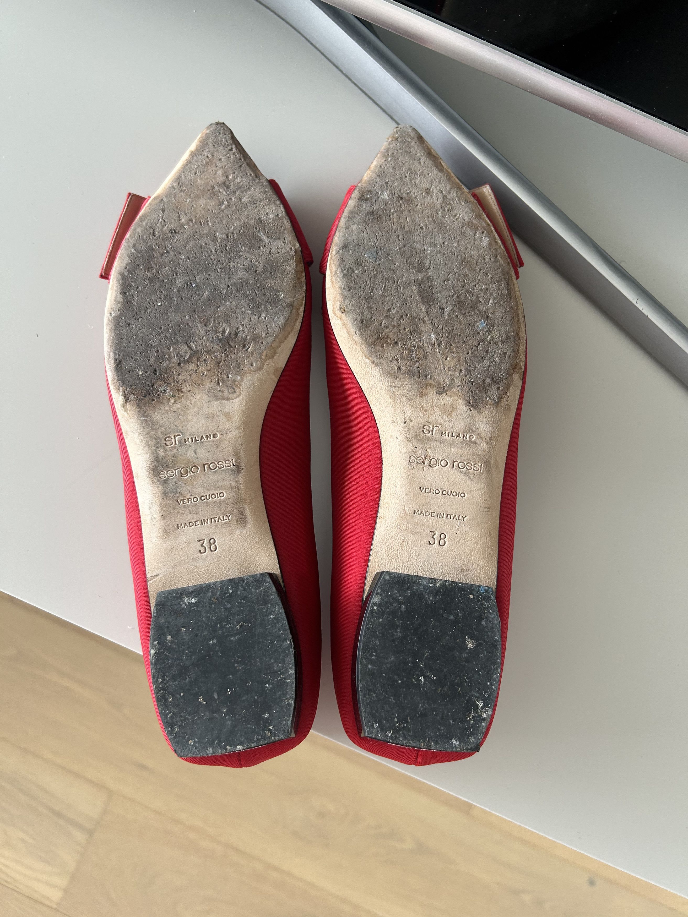 Sergio Rossi Sergio Rossi - Sr Milano Mia Flats - EU 38 Size US 7.5 / IT 37.5 - 6 Thumbnail