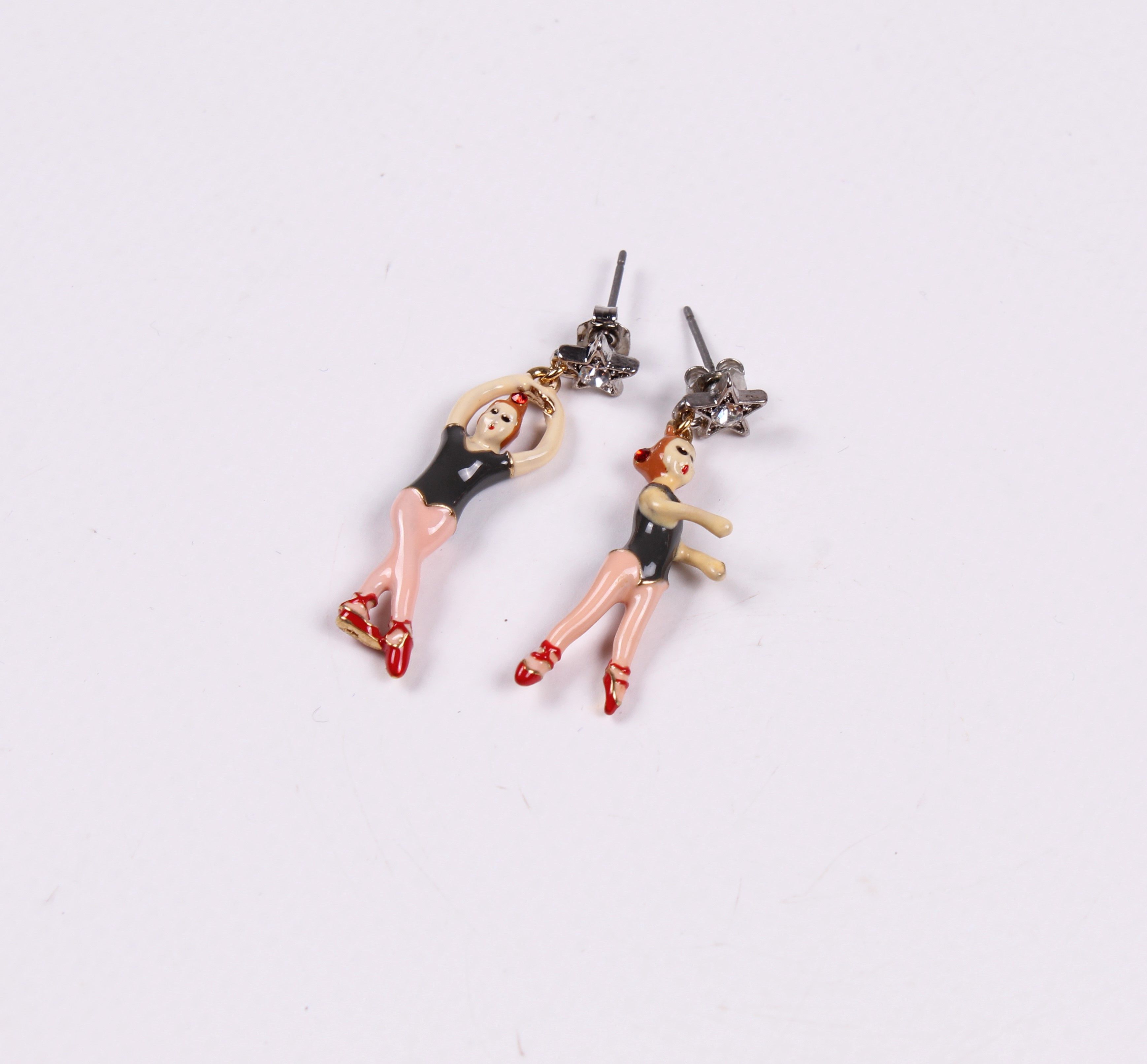 Other Les Nereides Paris N2 Charms Enamel Earrings Size ONE SIZE - 1 Thumbnail