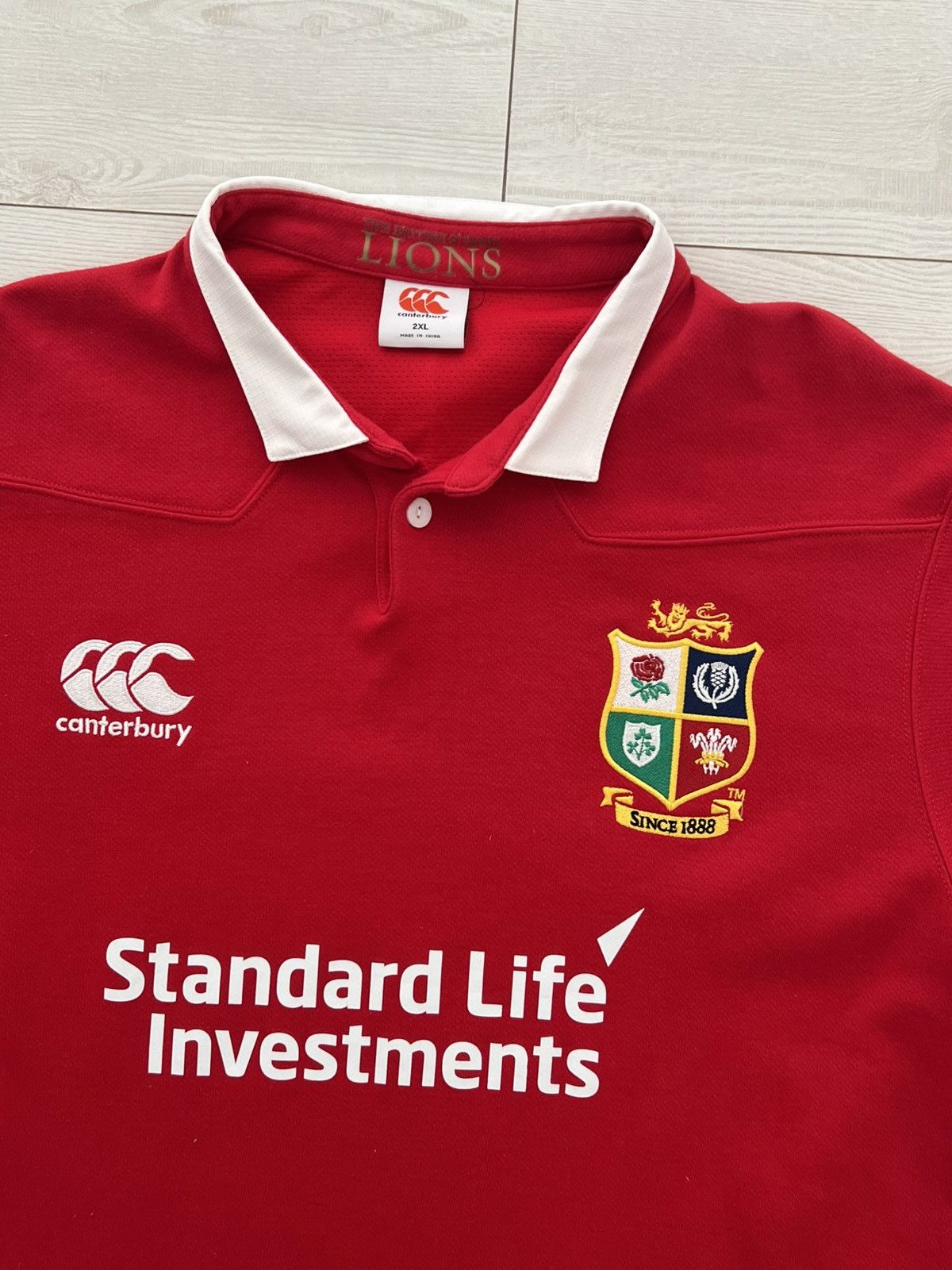 Canterbury of New Zealand Canterbury British & Irish Lions Rugby Jersey x sportwear Size US XXL / EU 58 / 5 - 3 Thumbnail