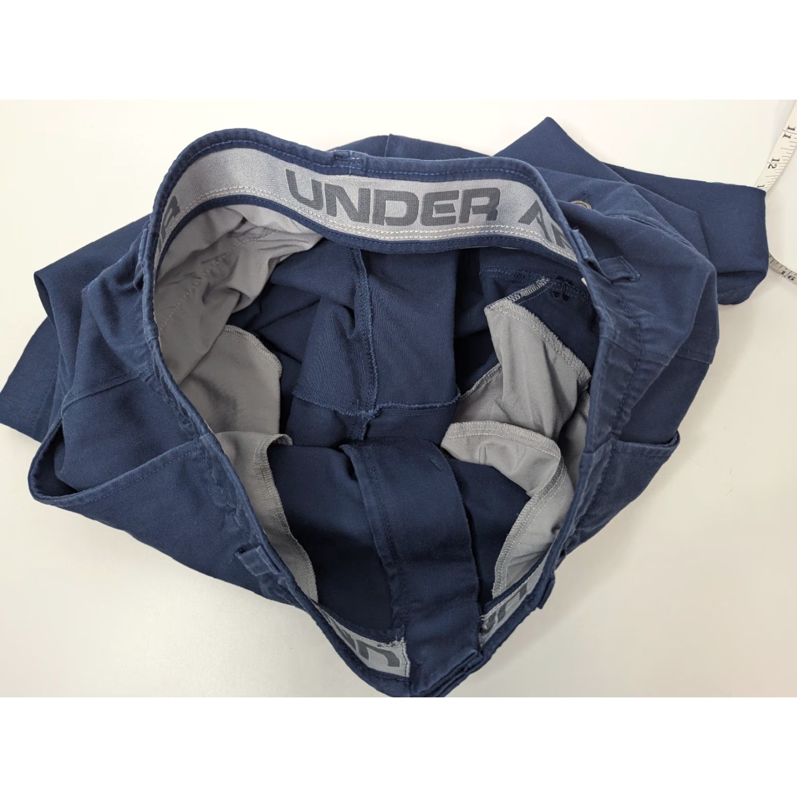 Under Armour Under Armour Golf Shorts Men's 32 10" Inseam Navy Blue Stretch Bermuda Quick Dry Breathable 1346797 Size US 32 / EU 48 - 7 Thumbnail
