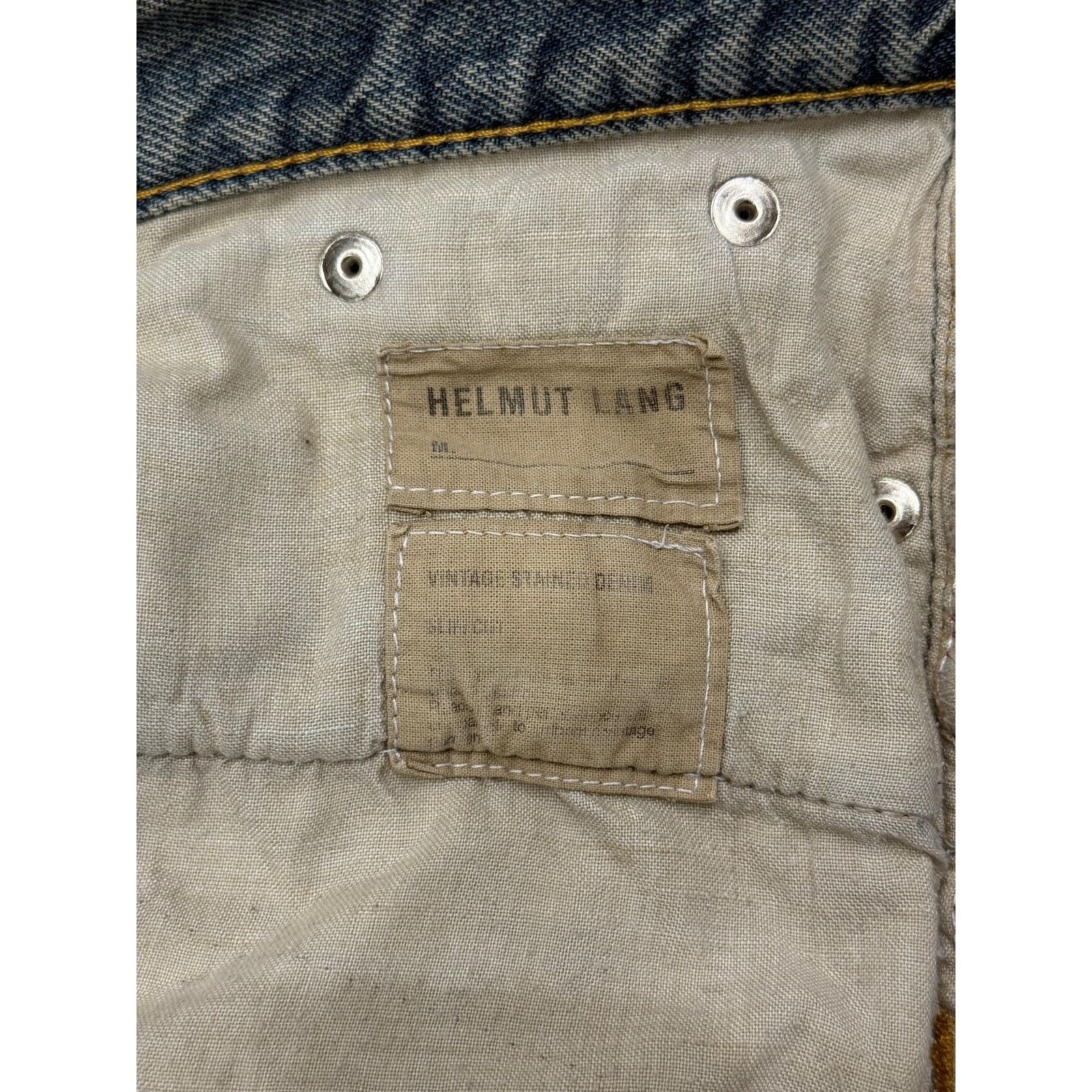 Helmut Lang 2000s Helmut Lang faded jeans Size US 31 - 8 Thumbnail