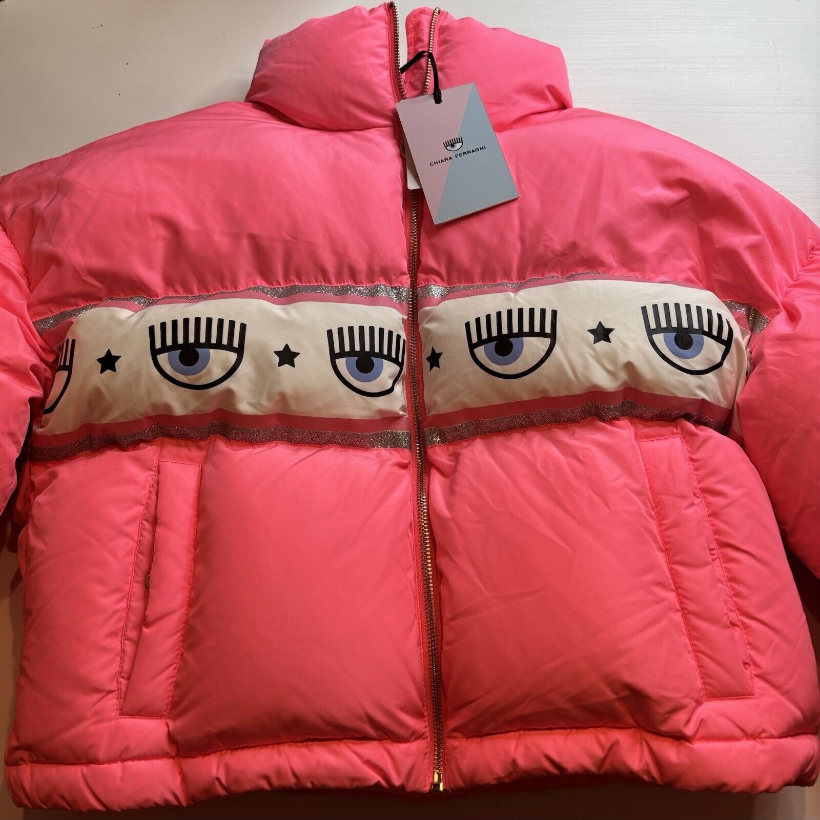 Chiara Ferragni Chiara Ferragni Down Jacket Medium 38 Size M / US 6-8 / IT 42-44 - 2 Thumbnail