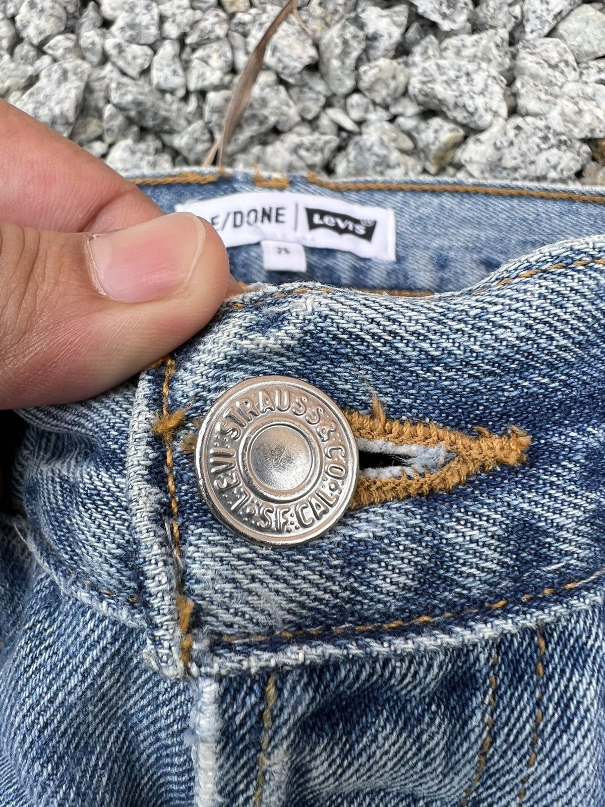 Levi's Re/done x Levis Faded Very Rare Jean Size US 27 - 9 Thumbnail