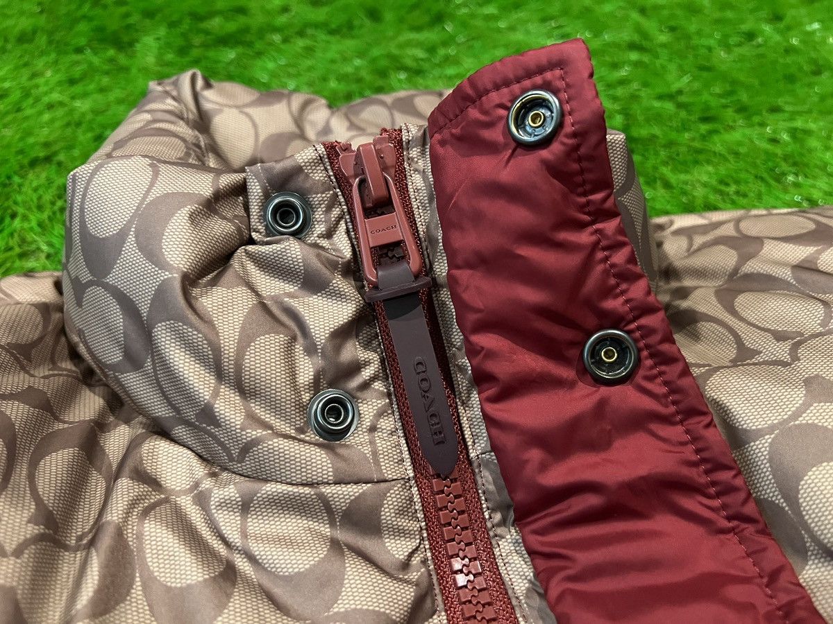 Coach Coach Signature Men's Puffer Duck Down Jacket Monogram Size US L / EU 52-54 / 3 - 7 Thumbnail