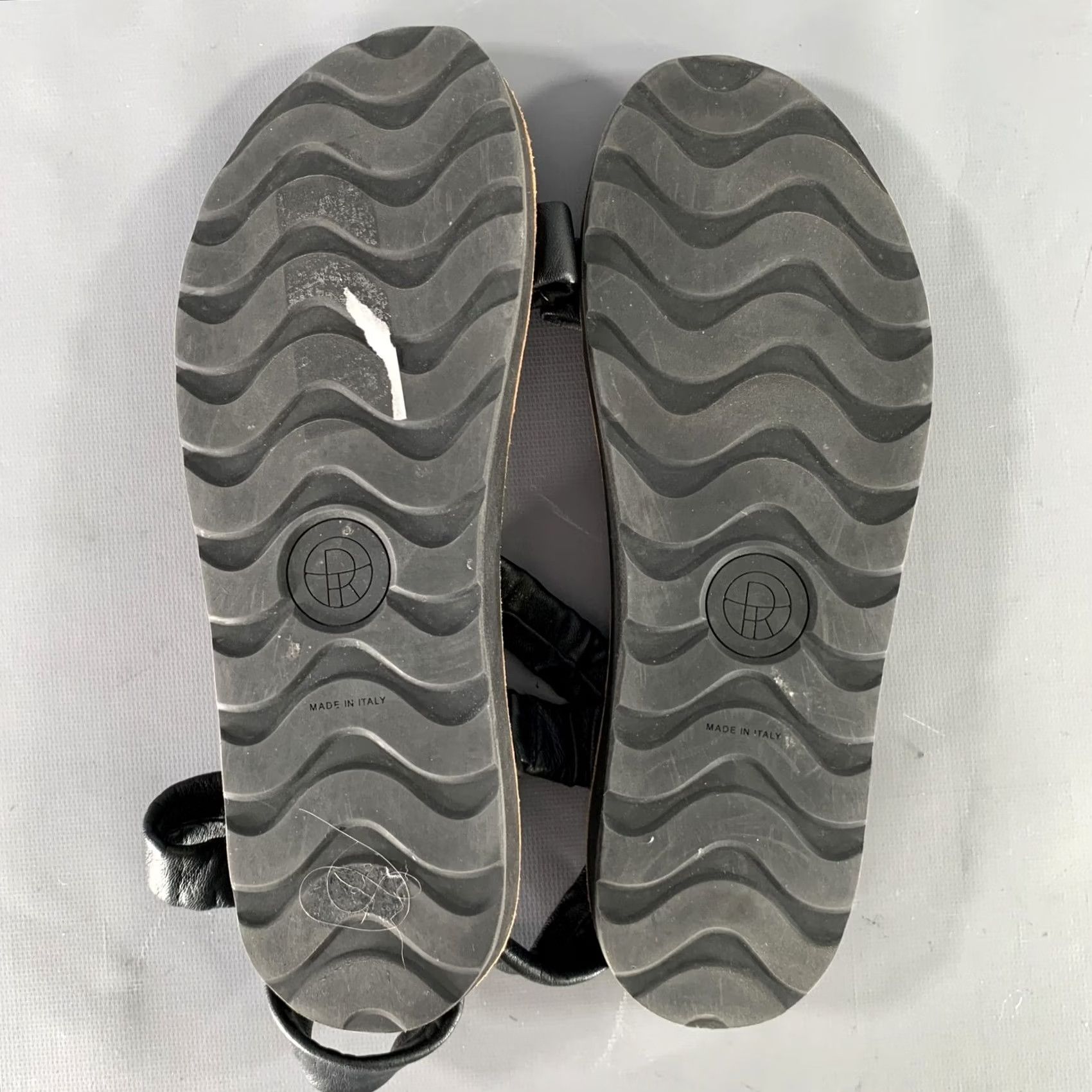 The Row THE ROW Sandals Calfskin Leather Black Tan Size 8 Size US 8 / IT 38 - 5 Thumbnail