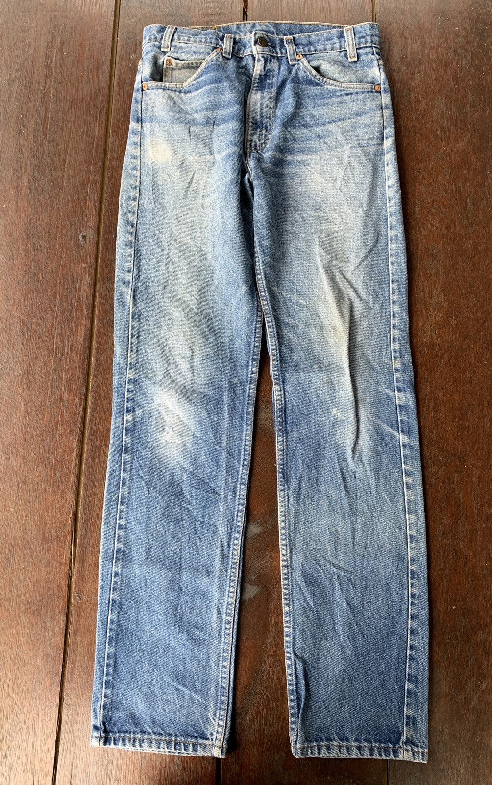 Levi's Vintage Clothing Vintage Levi’s 505 orange tab washed denim pants Size US 32 / EU 48 - 2 Thumbnail