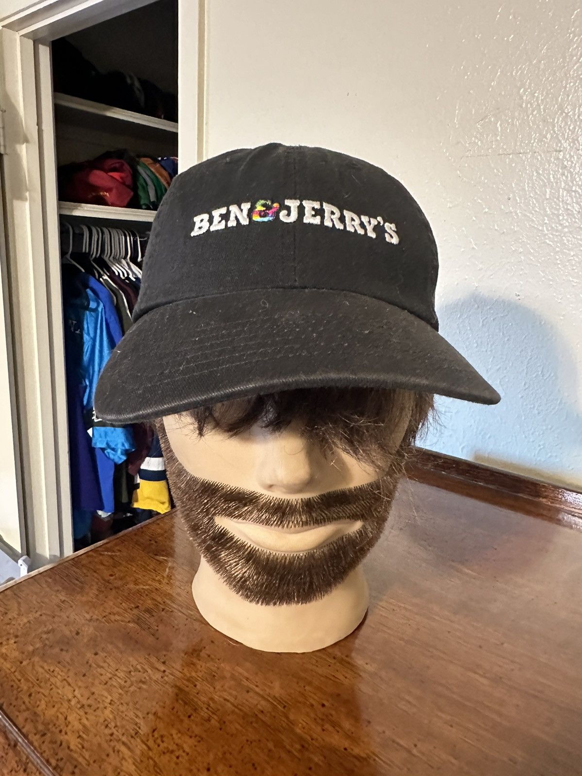 Vintage Vintage Ben & Jerry’s “triple black” hat 00s Size ONE SIZE - 1 Thumbnail