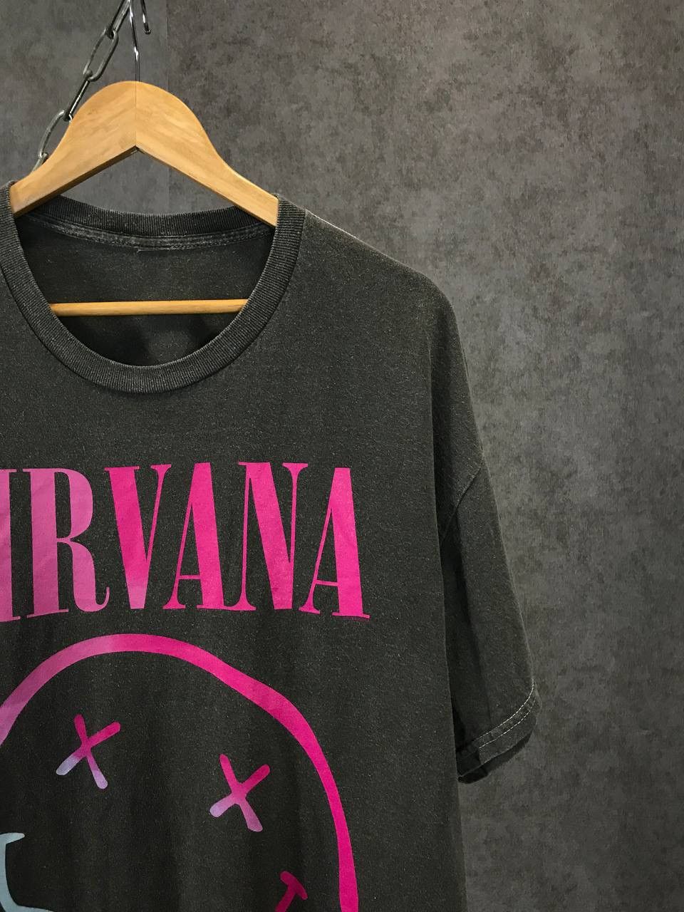 Band Tees × Nirvana Nirvana Smile rock band tee Size US L / EU 52-54 / 3 - 2 Thumbnail