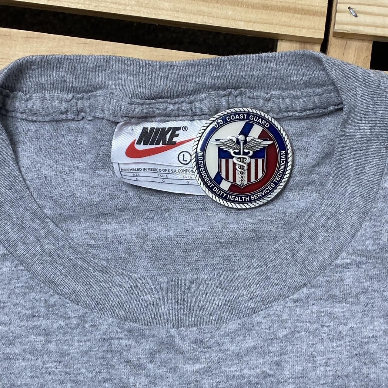 Nike Vintage Nike Gray Basketball Tee Size Large Size US L / EU 52-54 / 3 - 3 Thumbnail