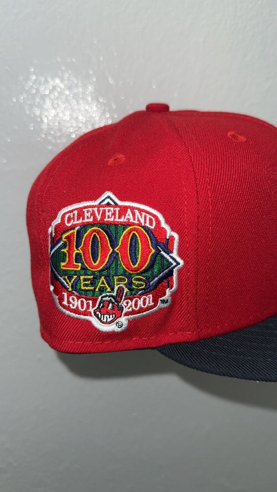 New Era New Era 59fifty Cleveland Indians fitted hat Size ONE SIZE - 2 Thumbnail
