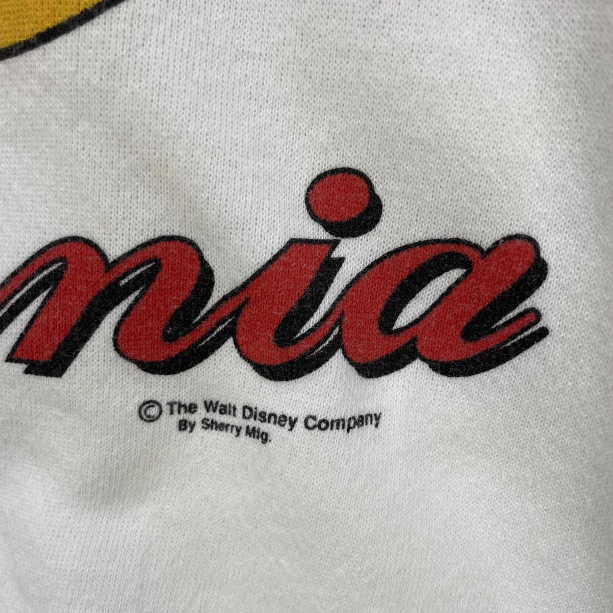 Mickey Mouse 💥Vintage Mickey Mouse Mirror Print Sweatshirt Size US M / EU 48-50 / 2 - 5 Thumbnail