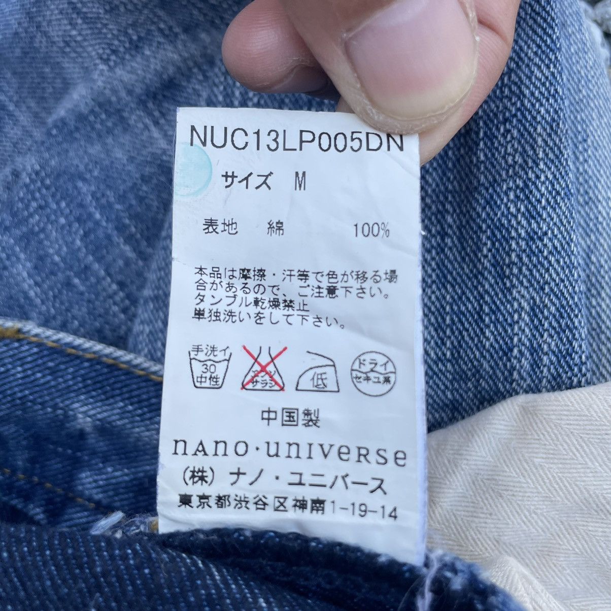 If Six Was Nine × Le Grande Bleu (L.G.B.) × NANO universe 🇯🇵 NANO UNIVERSE JAPAN DISTRESSED DENIM PANTS Size US 32 / EU 48 - 14 Thumbnail