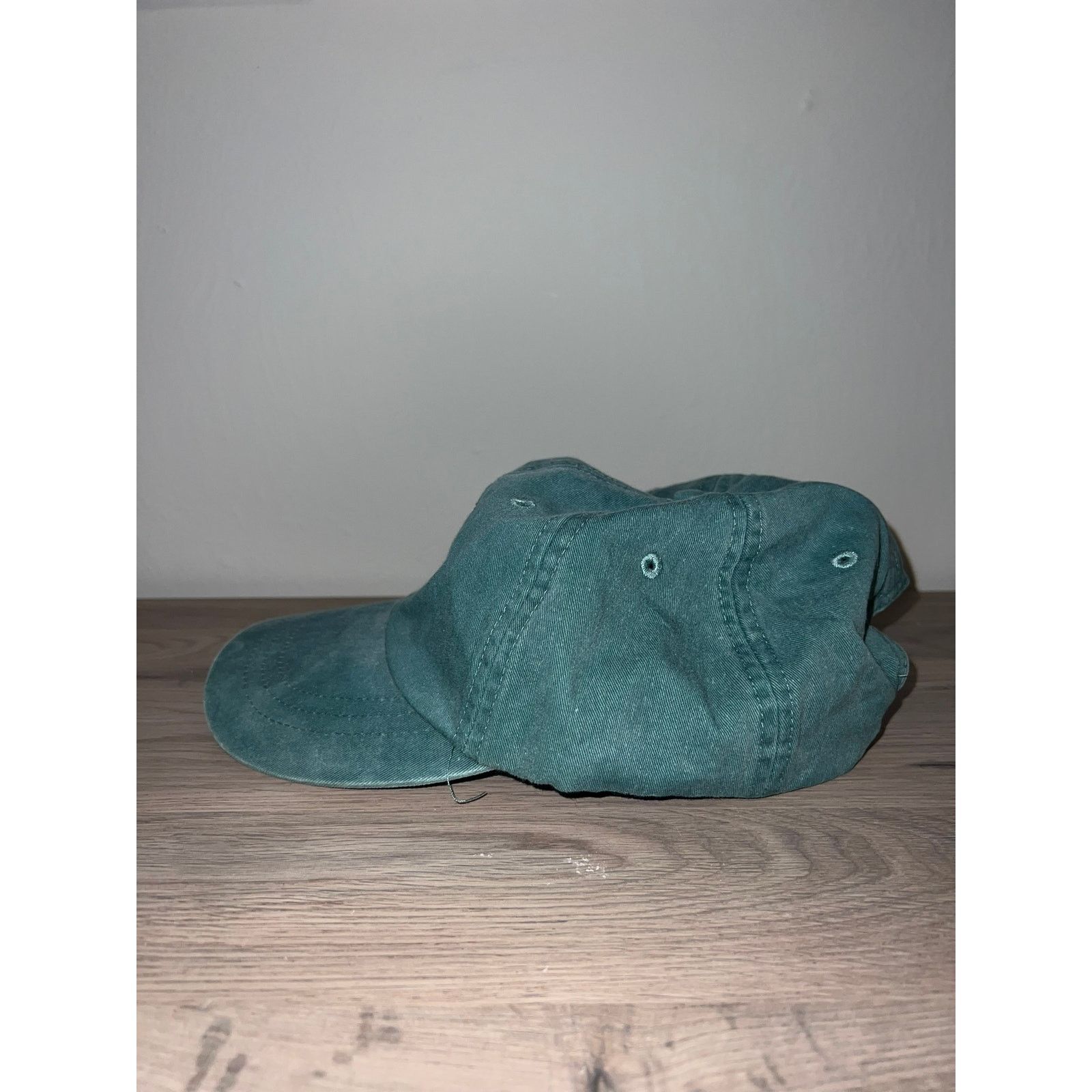 Vintage Vintage Jesus Hat World Fellowship Church Green Cap Stained Size ONE SIZE - 4 Thumbnail