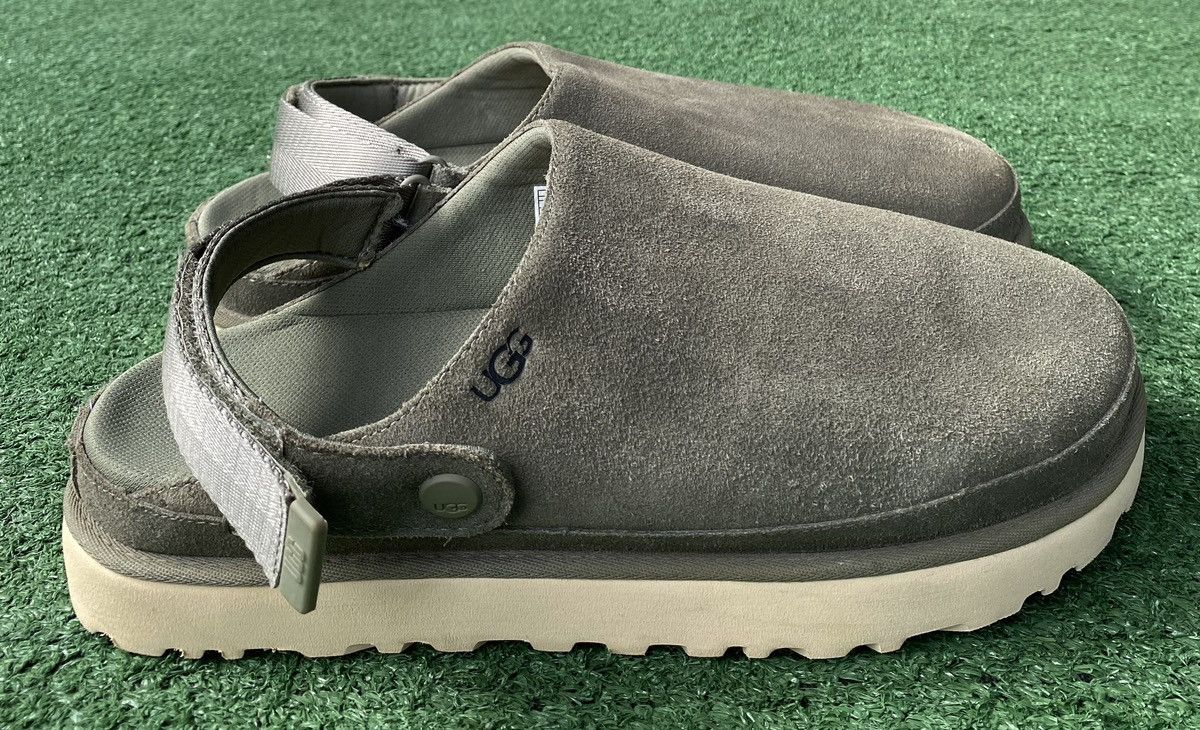 Ugg UGG Goldenstar Suede Moss Green Slingback Clog Shoes Sz 12 Size US 12 / EU 45 - 1 Thumbnail