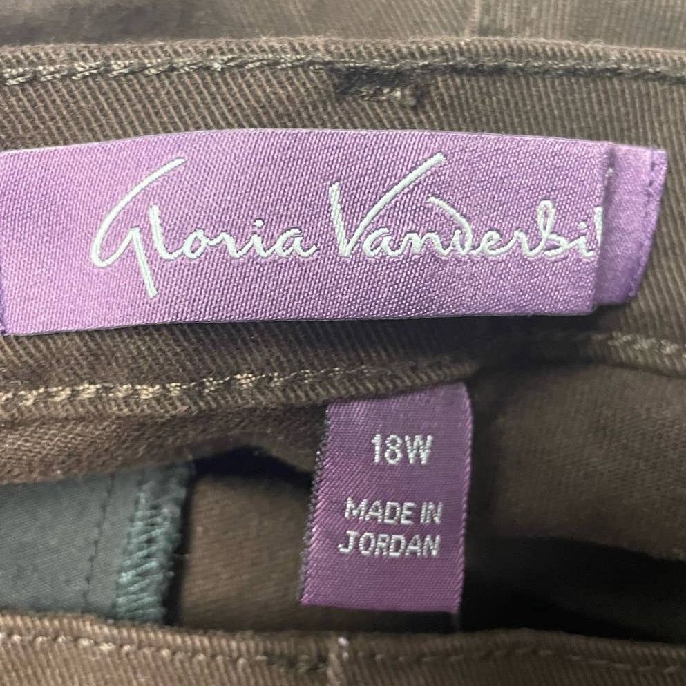 Gloria Vanderbilt New Gloria Vanderbilt 18W Amanda Trouser PolyCotton Pants Size 40" / US 18 - 5 Thumbnail