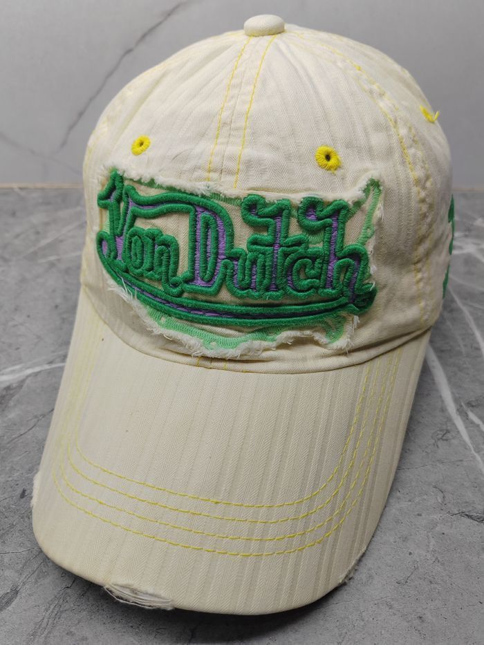 Von Dutch Vintage Von Dutch Distressed Style Cap Hat Size ONE SIZE - 1 Thumbnail