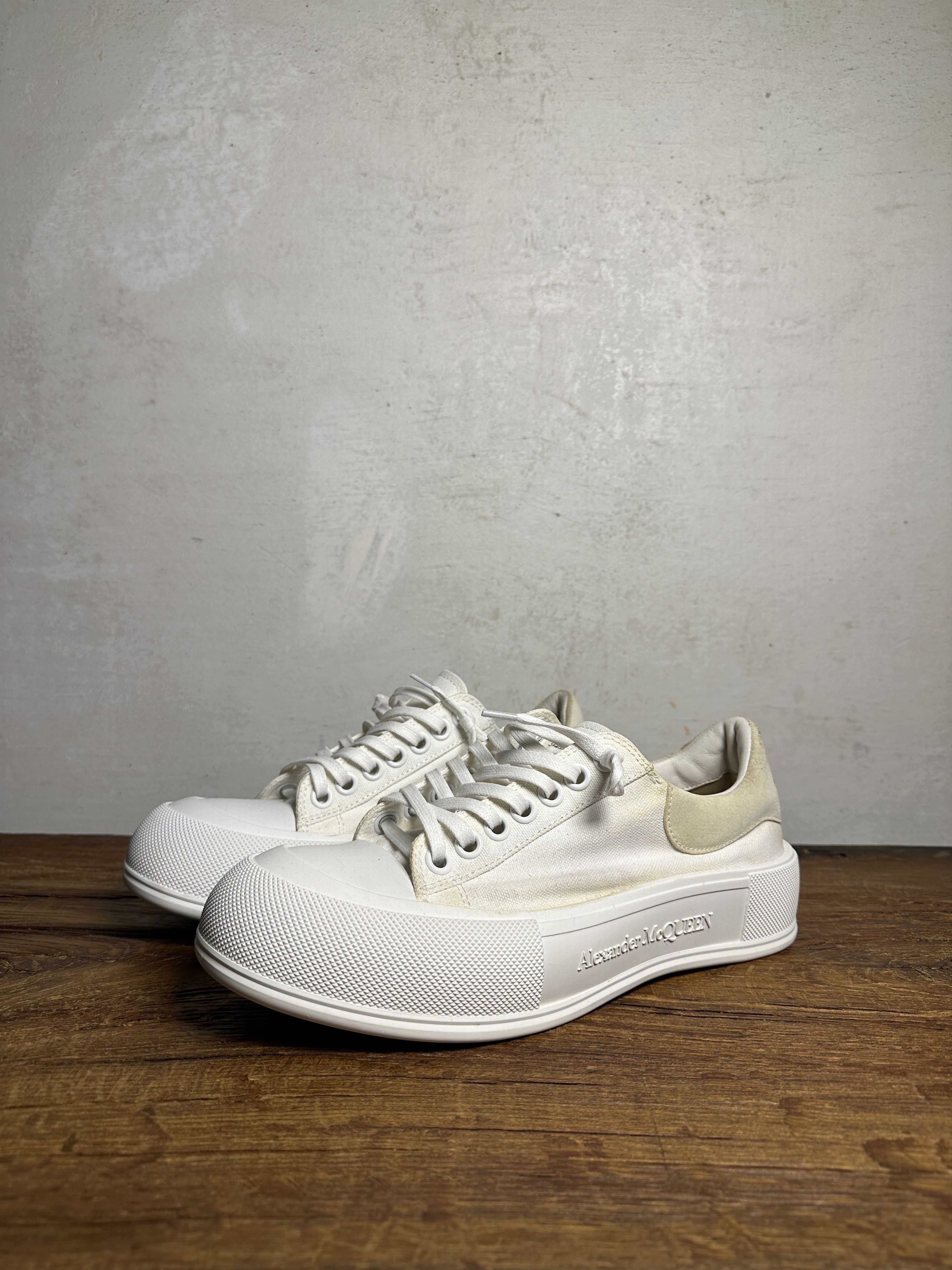 Alexander McQueen Alexander McQueen Deck Plimsoll Sneakers Size US 10 / IT 40 - 2 Thumbnail