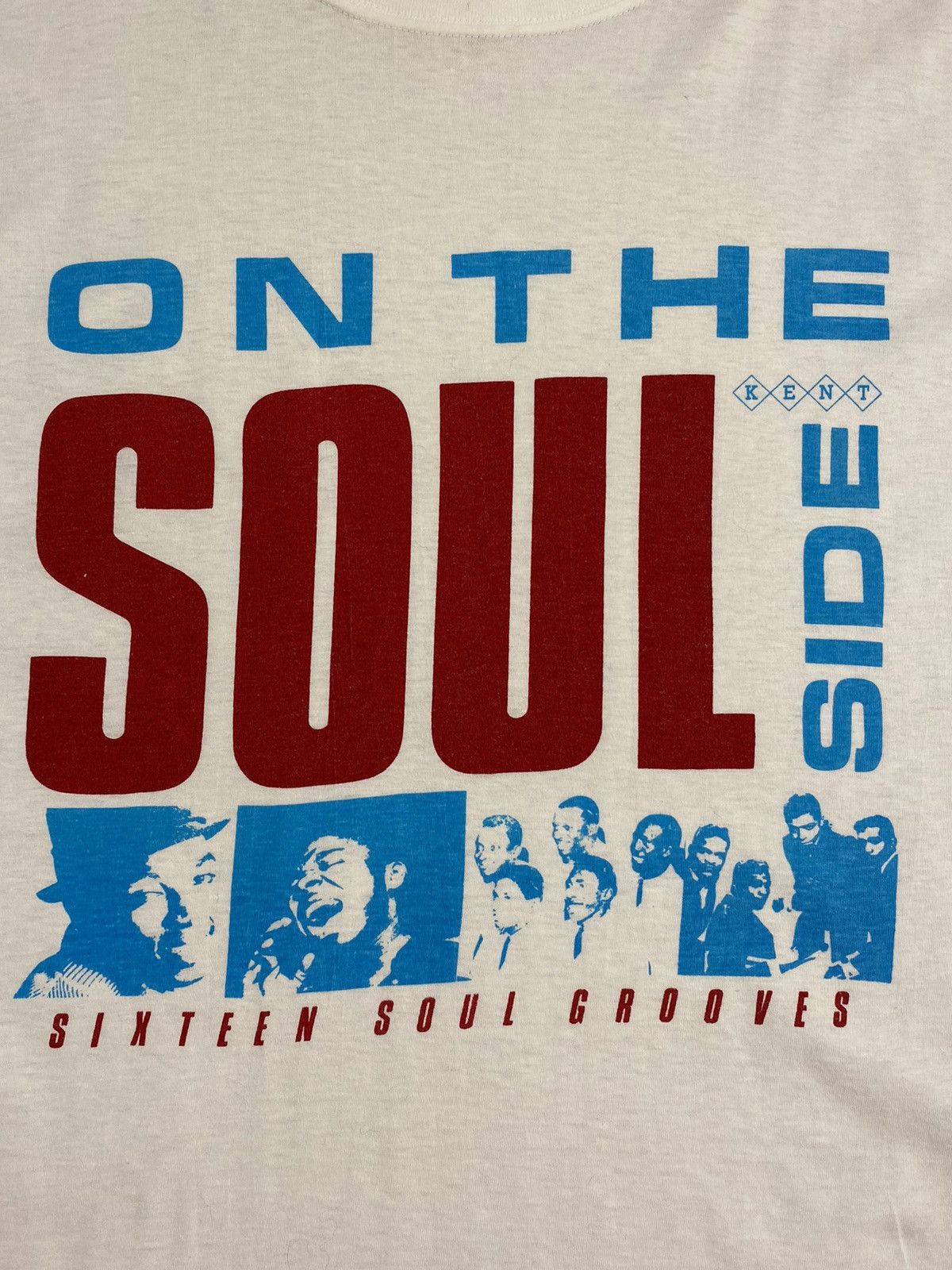 Band Tees × Vintage 1990’s Vintage Sixteen Soul Grooves Single Stitch T-Shirt Size US XL / EU 56 / 4 - 3 Thumbnail