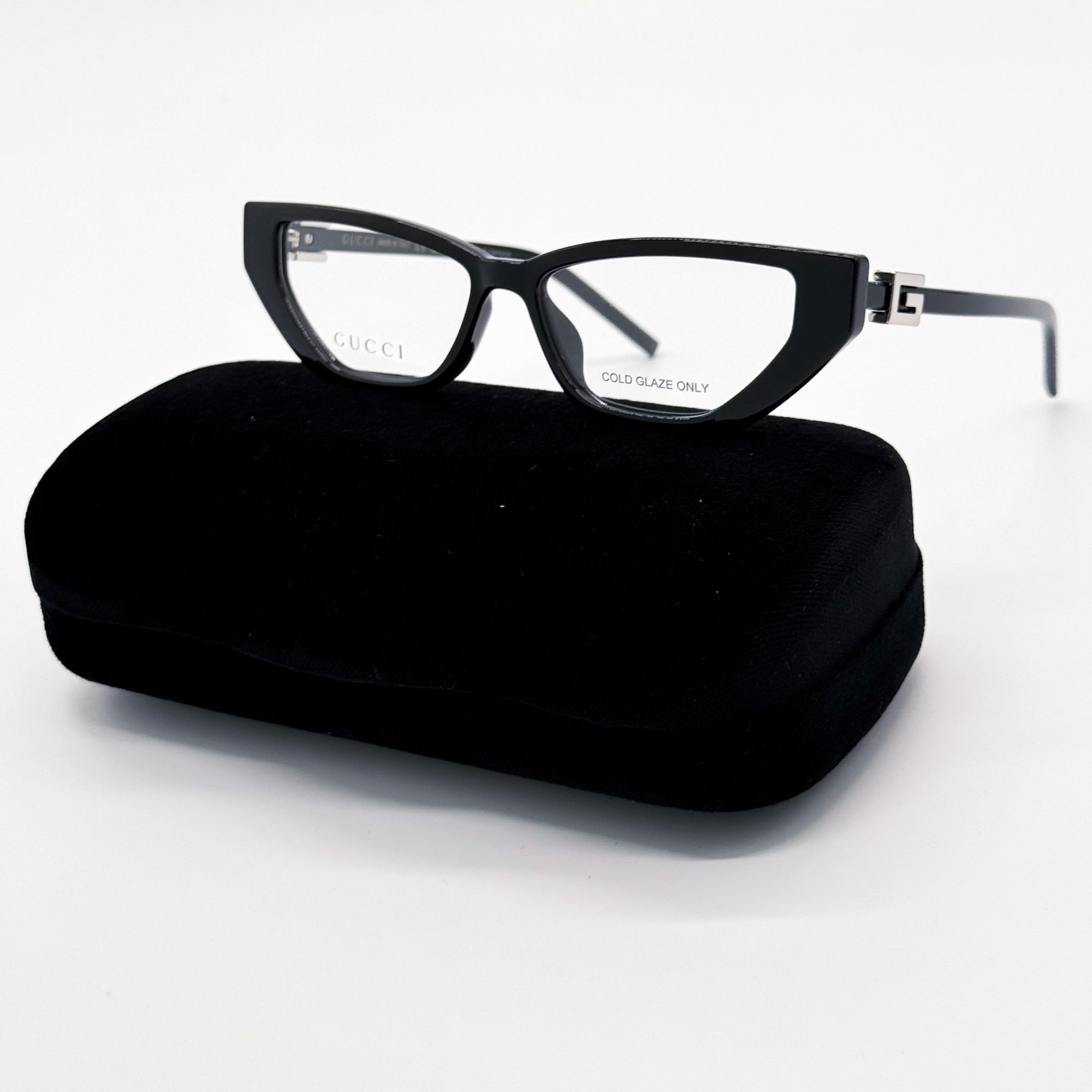 Gucci NEW GUCCI GG1683O 001 EYEGLASSES WOMEN BLACK EYEWEAR Size ONE SIZE - 2 Thumbnail