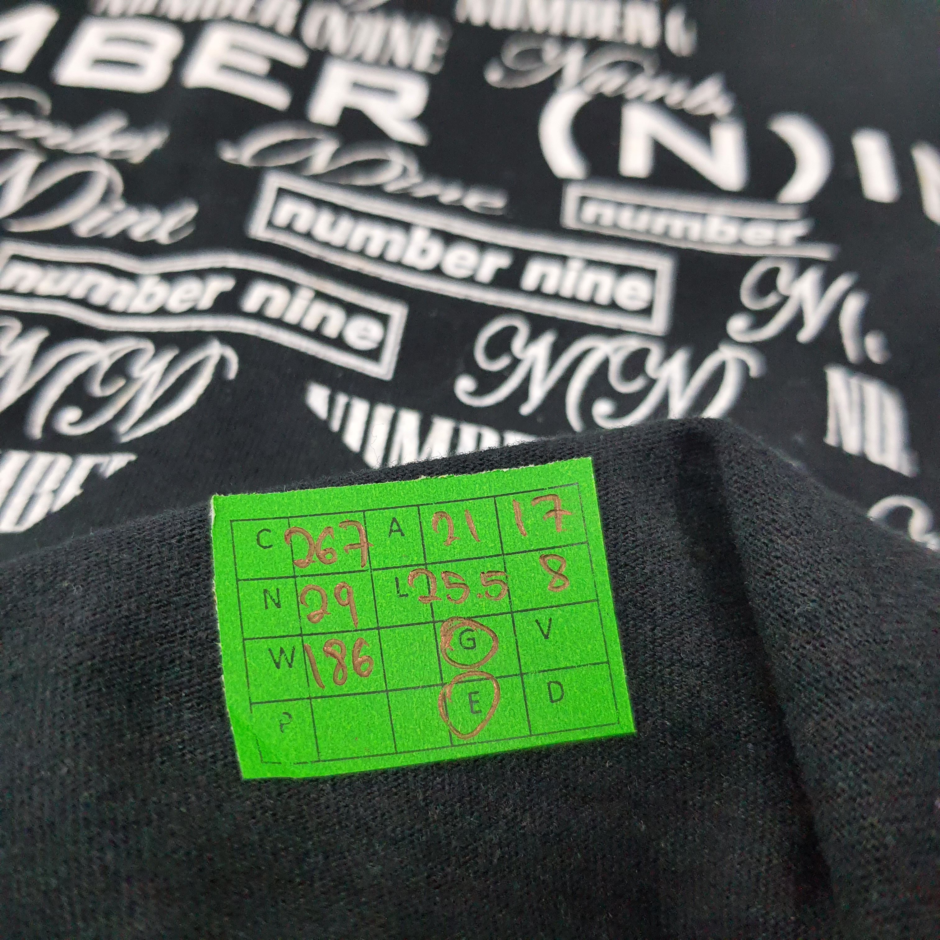 Number (N)ine Vintage Marlboro x Number Nine Japan Tshirt C267N29 Size US M / EU 48-50 / 2 - 6 Thumbnail