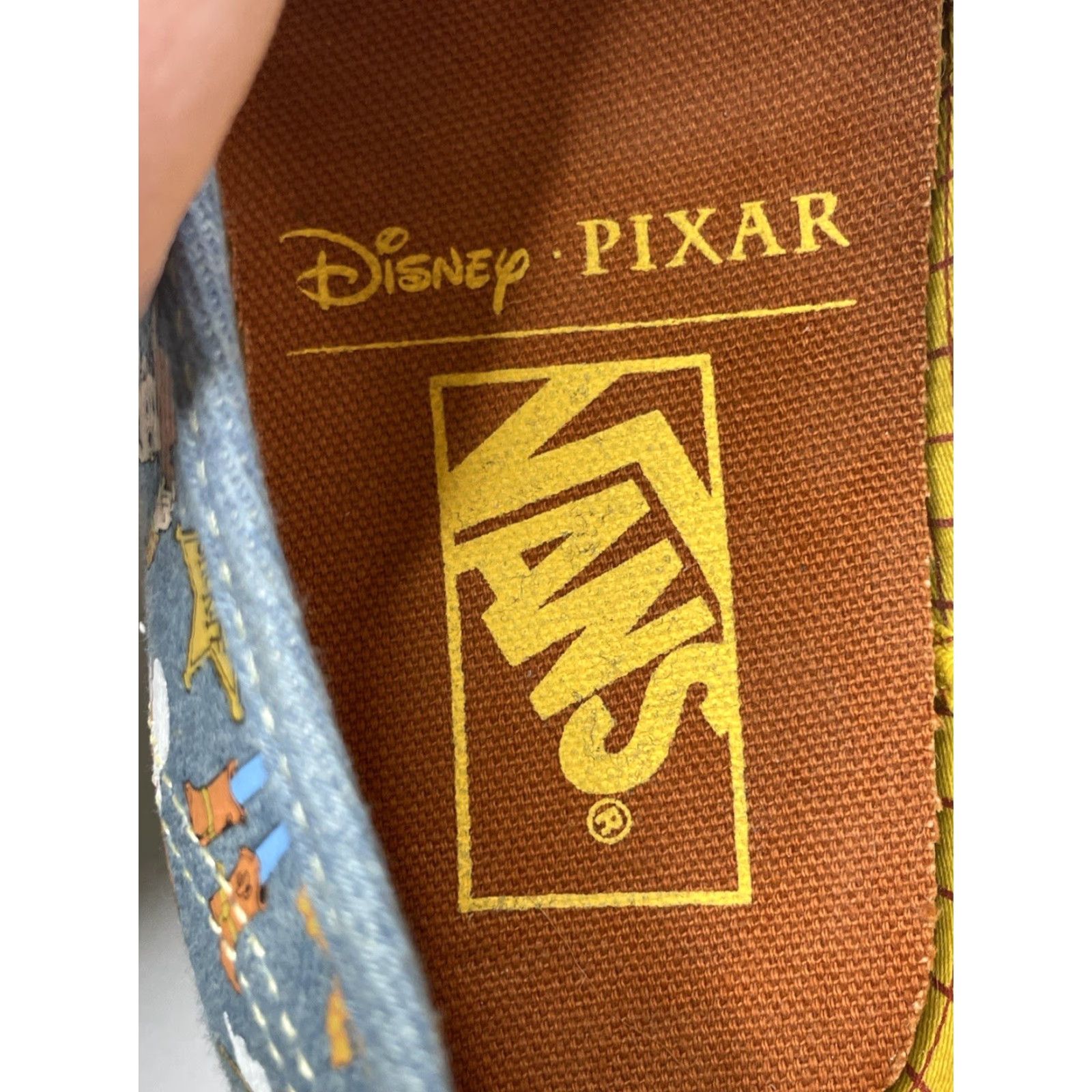 Vans VANS Authentic Toy Story Sheriff Woody Unisex Adults Low Top Sneaker Blue Mens 5 Womens 6.5 UK 6 Athletic Skateboarding Size US 6 / IT 36 - 4 Thumbnail