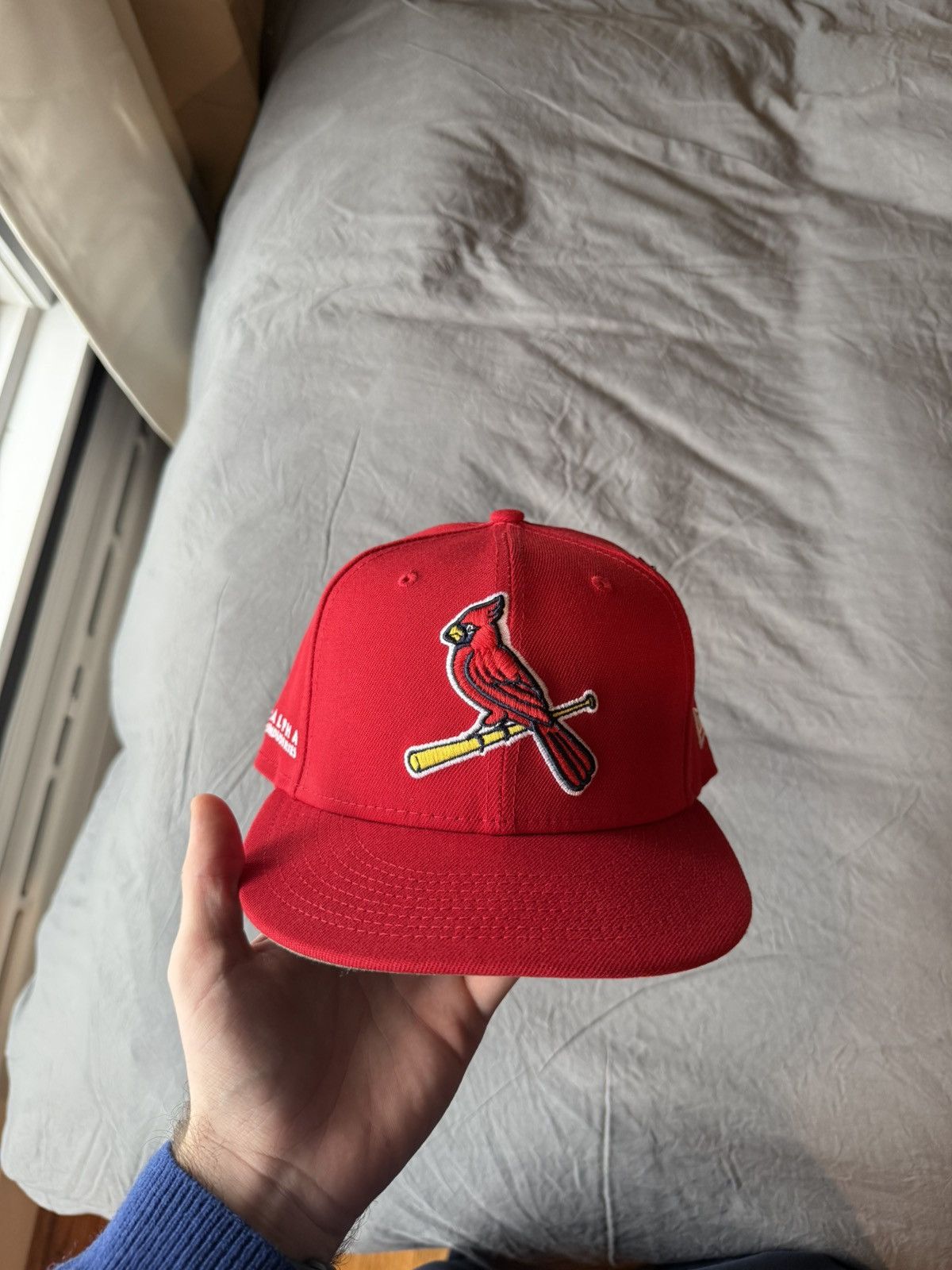 Alpha Industries × New Era Red Alpha Industries X St. Louis Cardinals New Era 59Fifty Size ONE SIZE - 1 Thumbnail