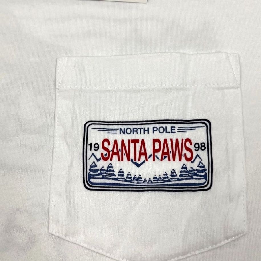 Vineyard Vines Vineyard Vines Christmas Shirt Mens L White Graphic Santa Dogs Sled Holiday NEW Size US L / EU 52-54 / 3 - 4 Thumbnail