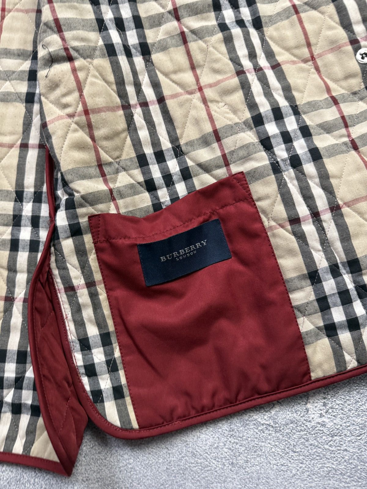 Burberry Vintage Burberry Quilted Jacket Nova Check Size US M / EU 48-50 / 2 - 19 Thumbnail