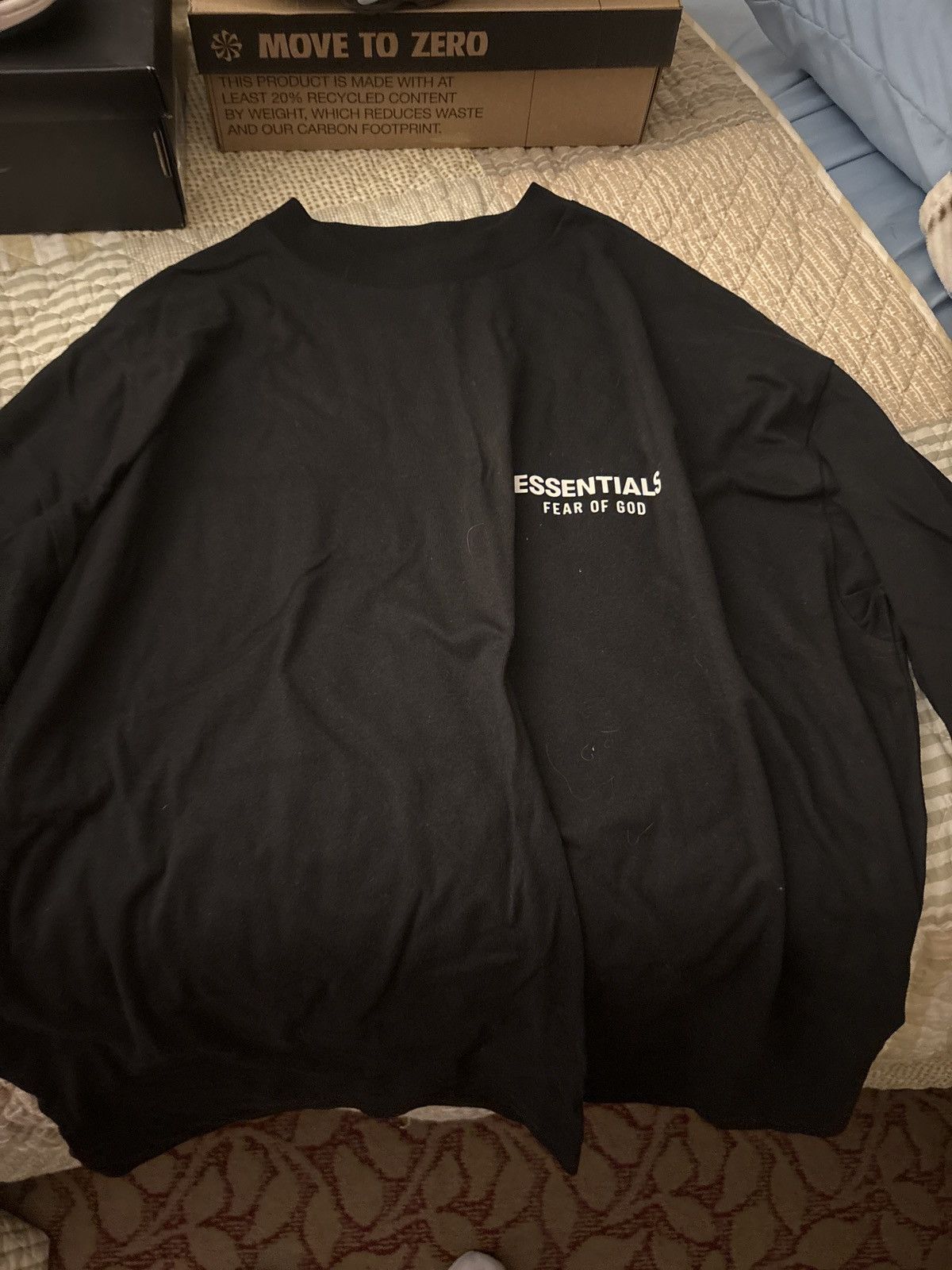 Essentials Essentials Fear of God long sleeve crew neck t-shirt (2024) Size US XS / EU 42 / 0 - 4 Thumbnail