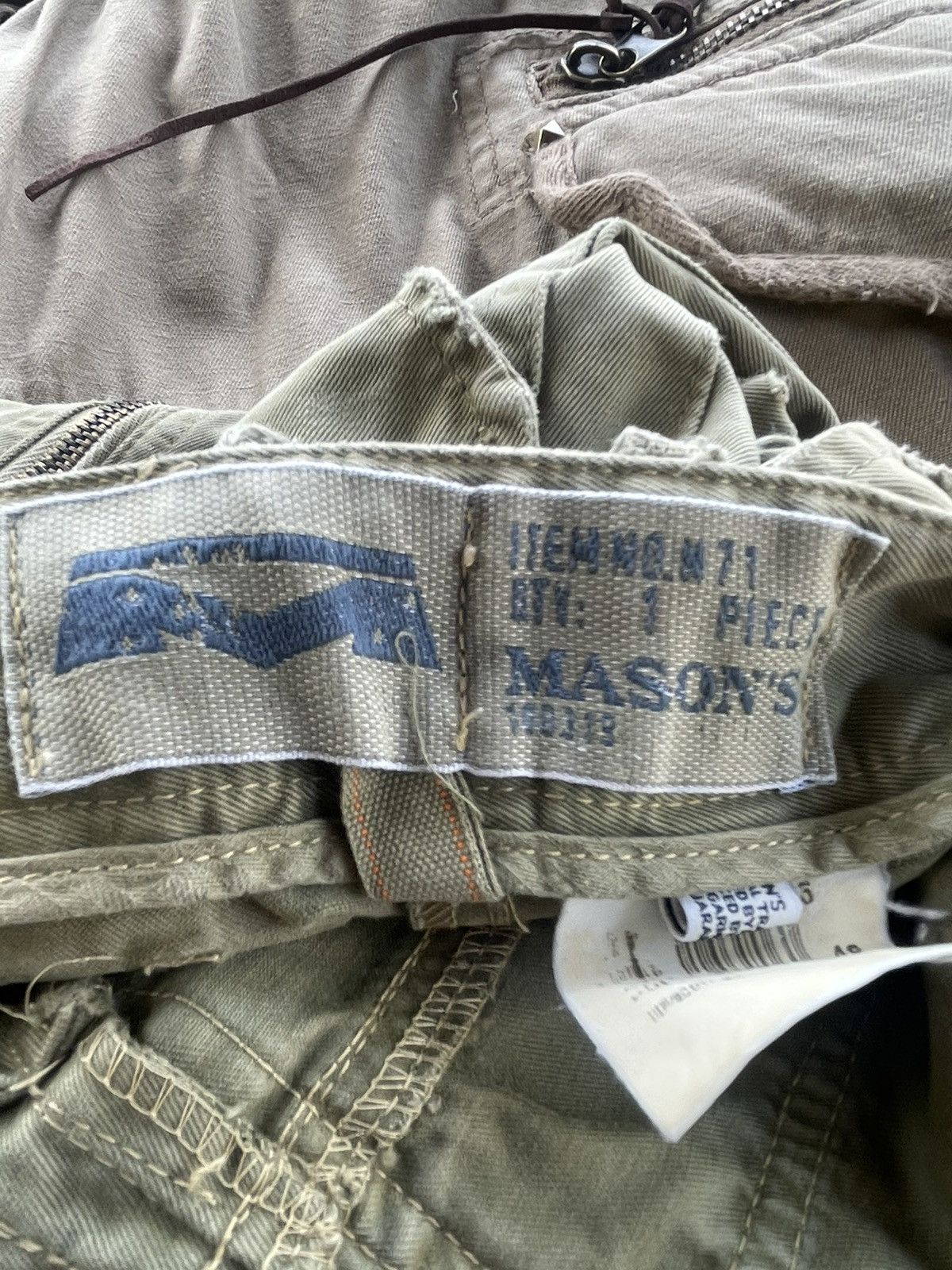 Japanese Brand Vintage Masons Cargo Pant Size US 34 / EU 50 - 21 Thumbnail