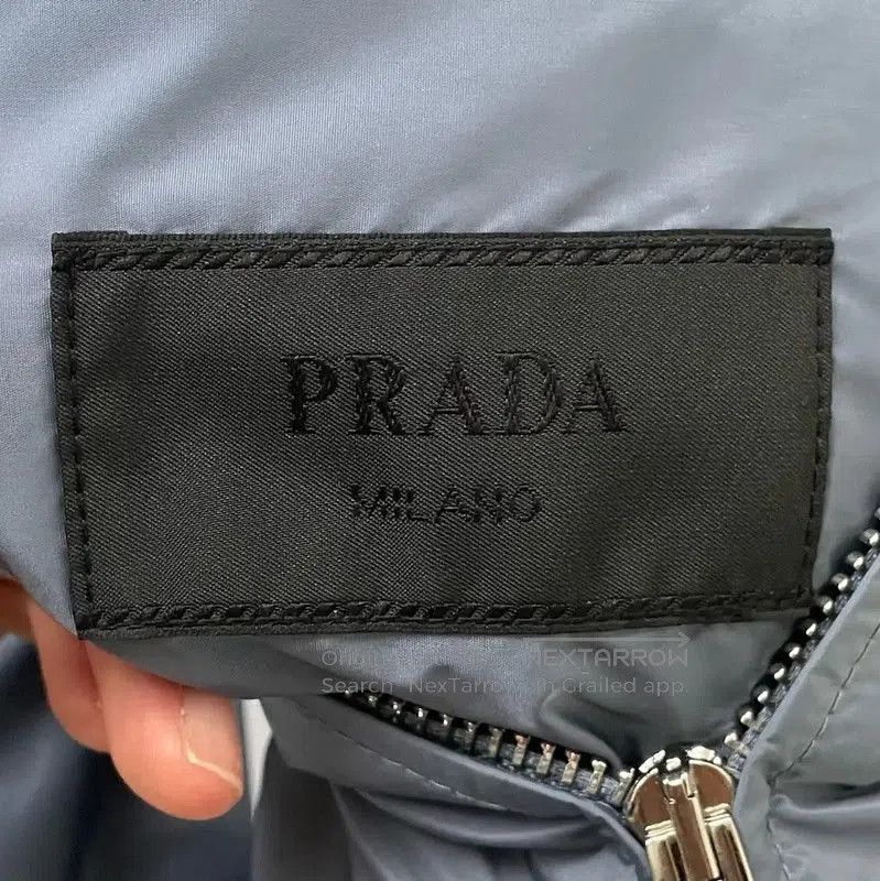Prada Prada XL Navy Blue Men's Outer Jacket. Size US XL / EU 56 / 4 - 5 Thumbnail