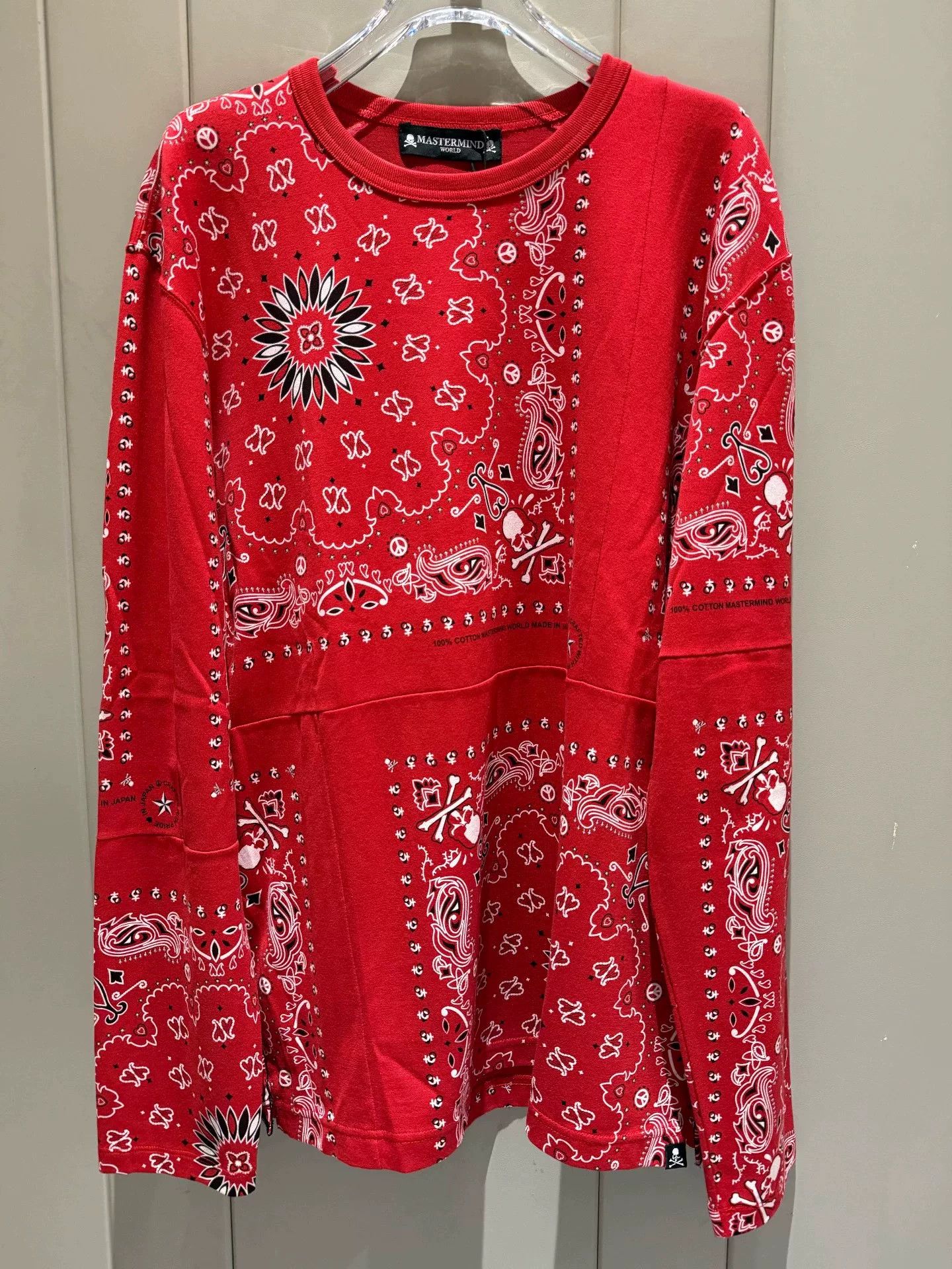 Japanese Brand MASTERMINO Long-Sleeve Crew Neck T-Shirt Size US XS / EU 42 / 0 - 1 Thumbnail
